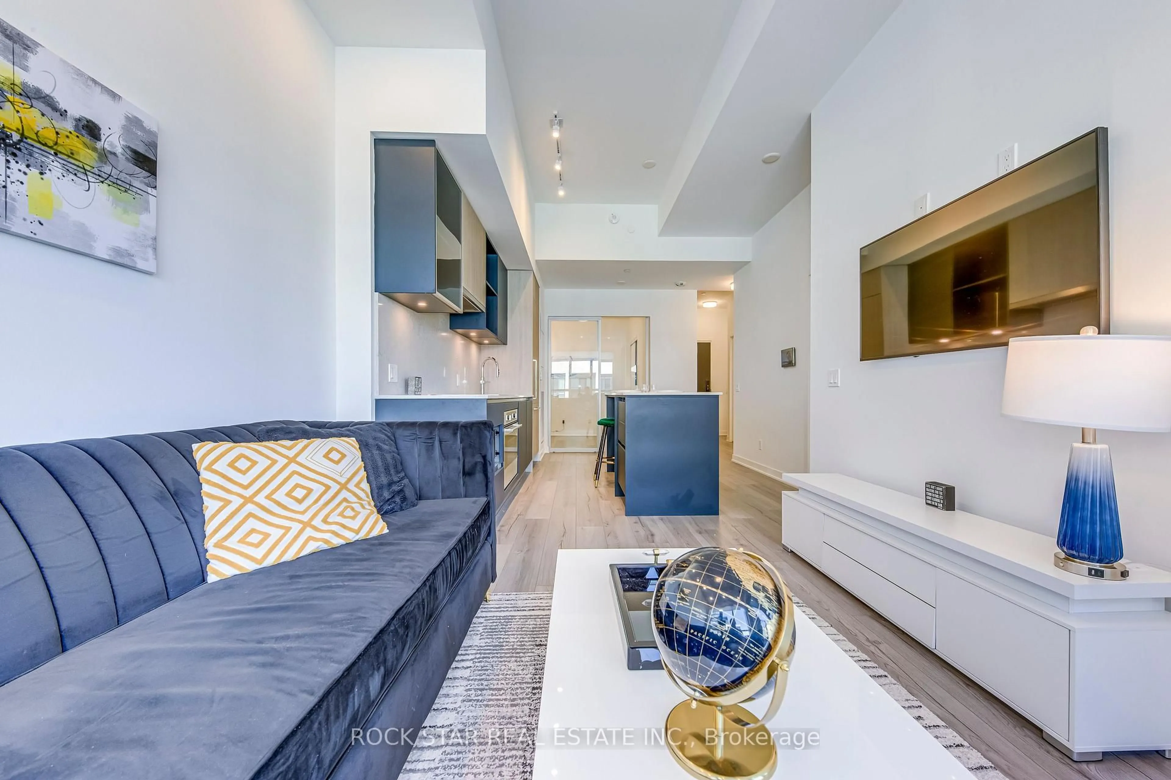 Living room with furniture, unknown for 405 Dundas St #216, Oakville Ontario L6M 5P9
