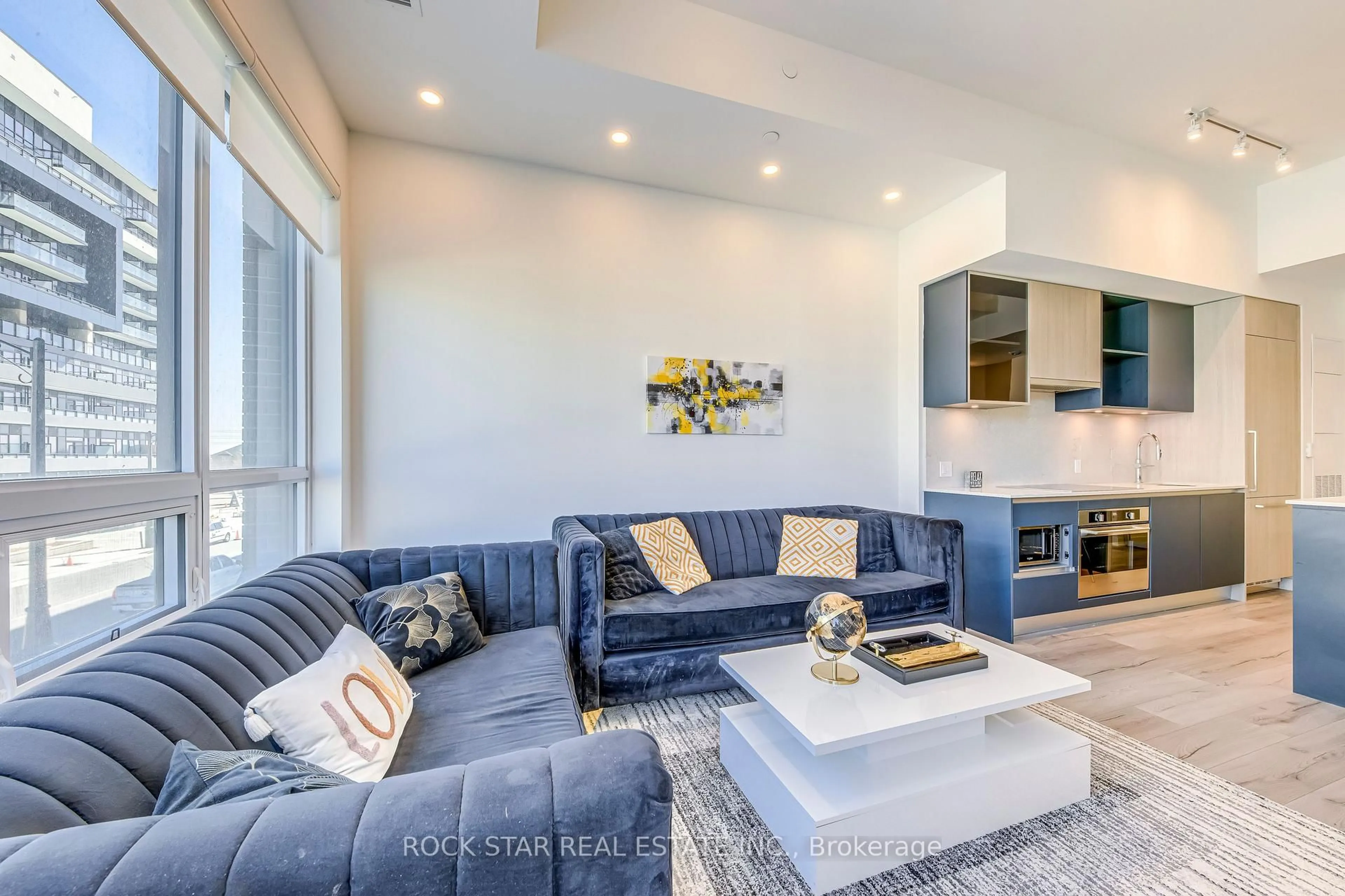 Living room with furniture, unknown for 405 Dundas St #216, Oakville Ontario L6M 5P9