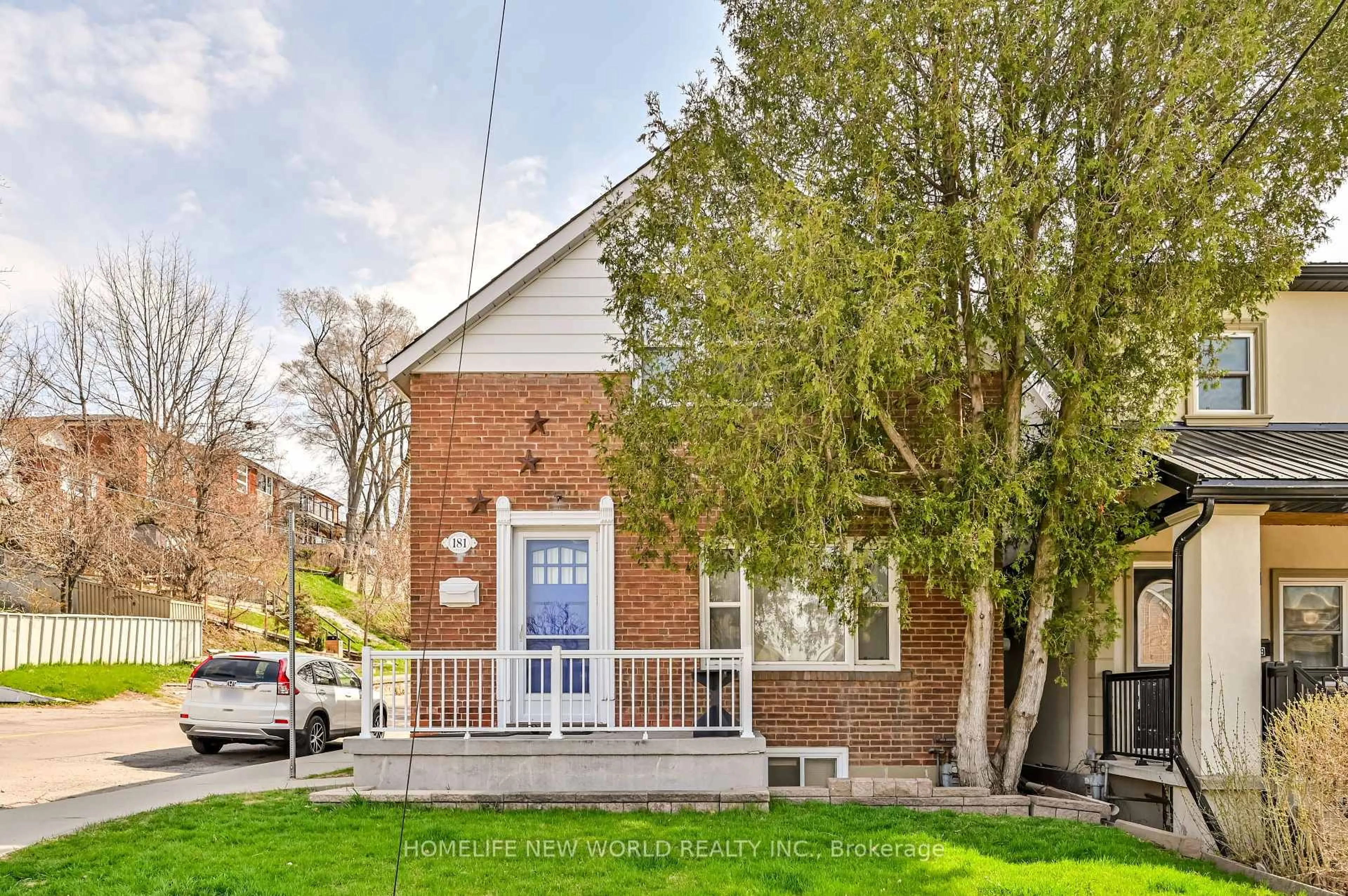 Home with brick exterior material, street for 181 Kane Ave, Toronto Ontario M6M 3N4