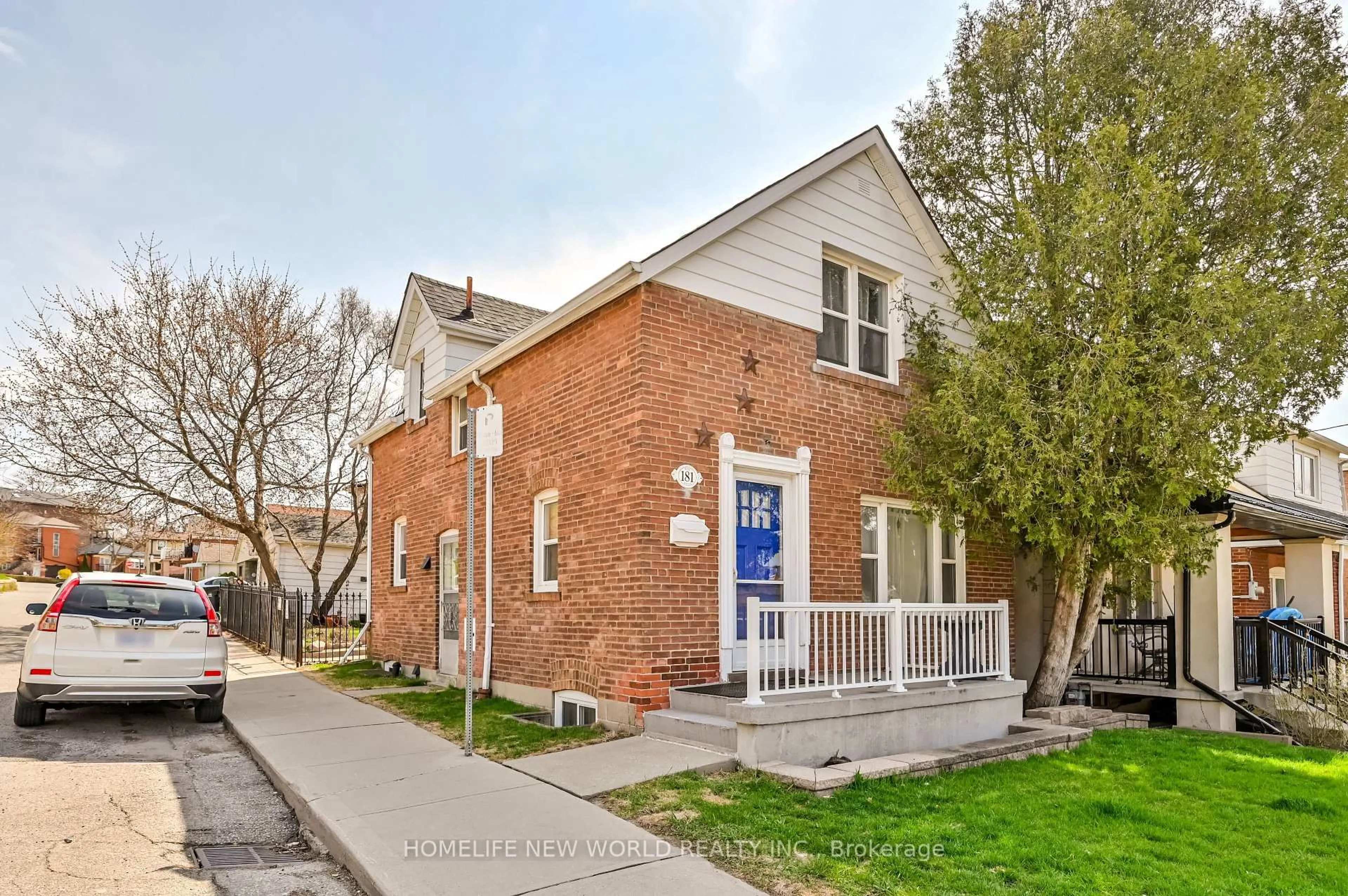 Home with brick exterior material, street for 181 Kane Ave, Toronto Ontario M6M 3N4
