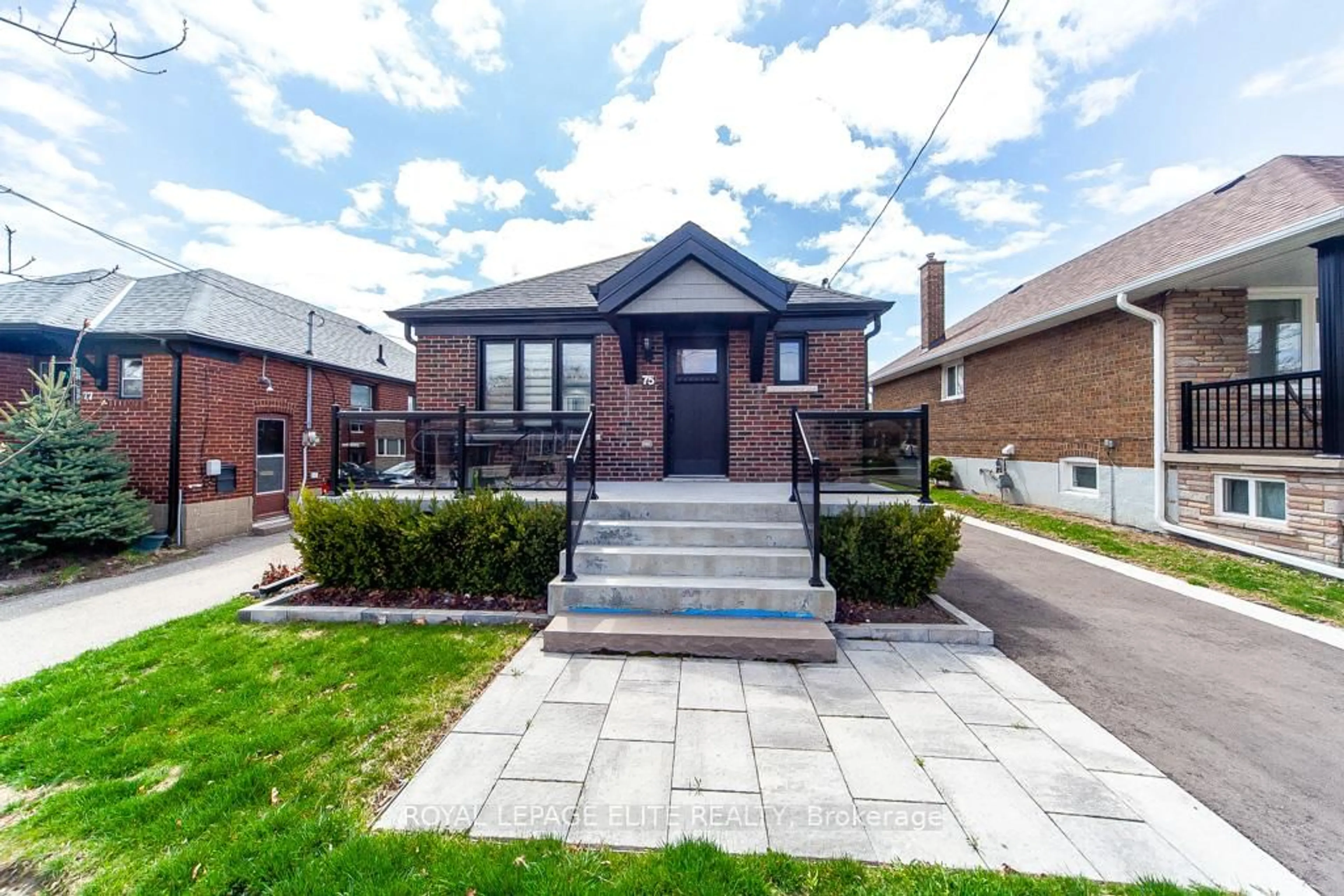 Home with brick exterior material, street for 75 Manitoba St, Toronto Ontario M8Y 1E1