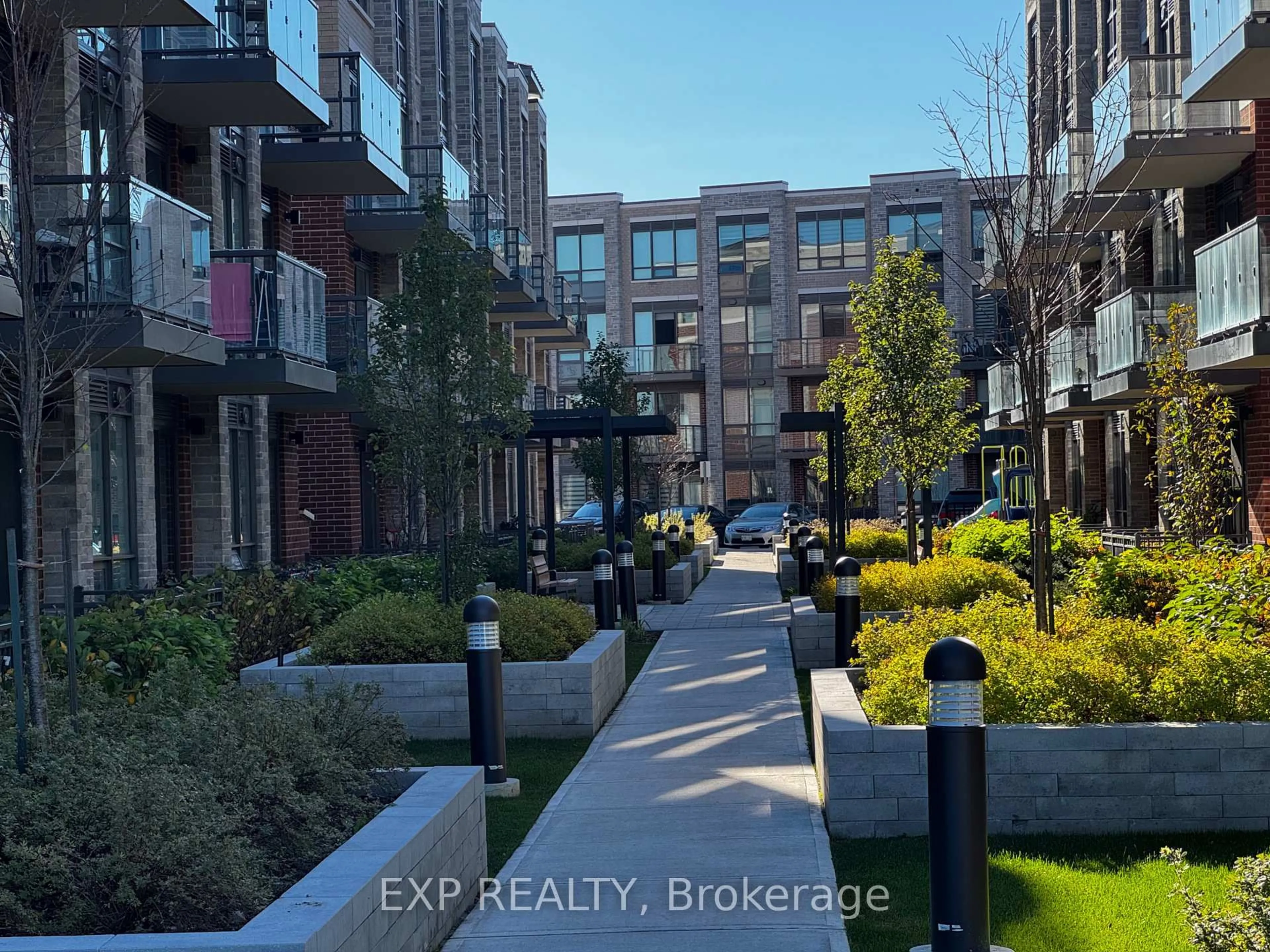 A pic from outside/outdoor area/front of a property/back of a property/a pic from drone, street for 85 Attmar Dr #238, Brampton Ontario L6P 0Y6