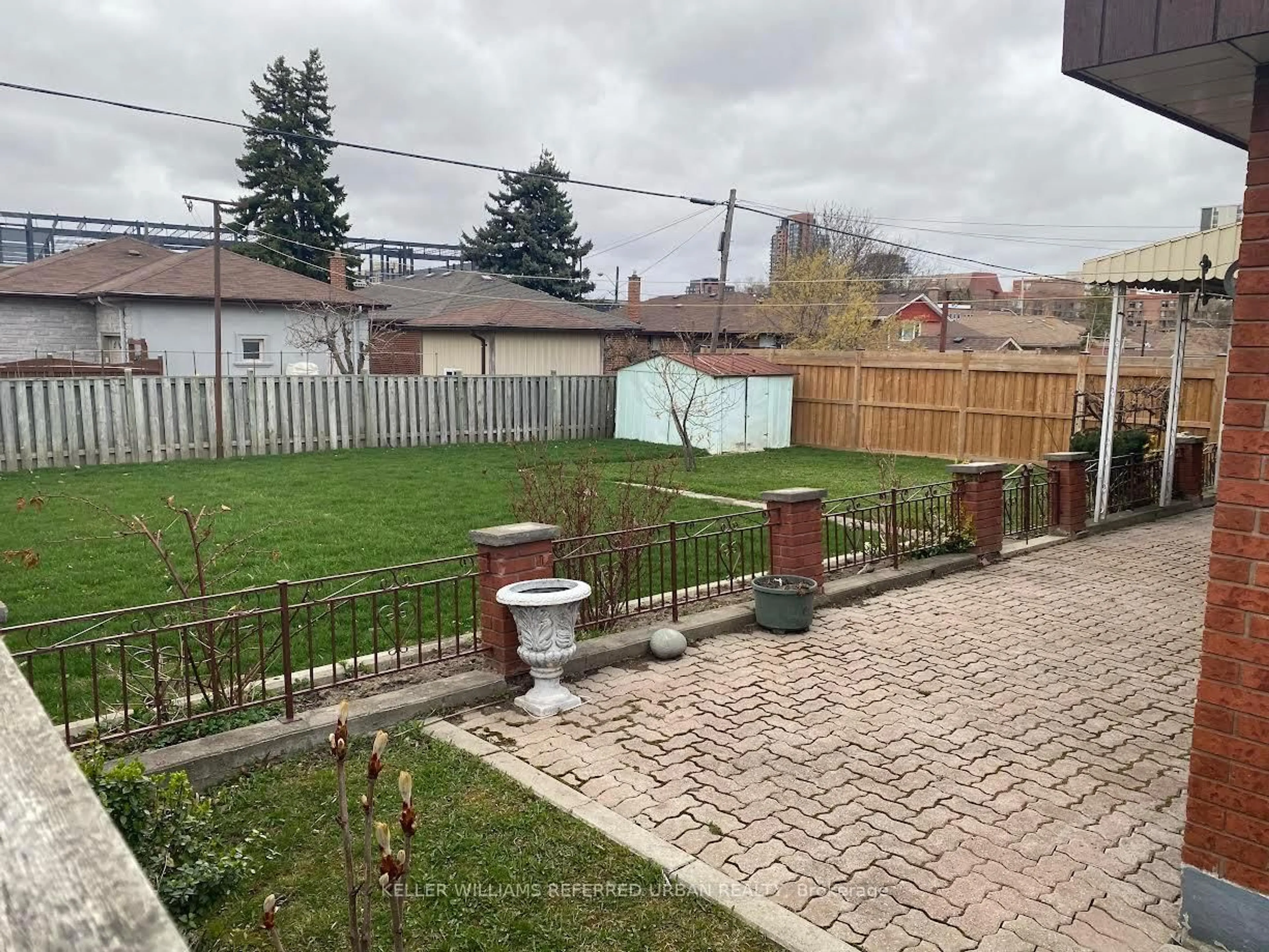 Patio, street for 64 Glen Long Ave, Toronto Ontario M6B 2M2