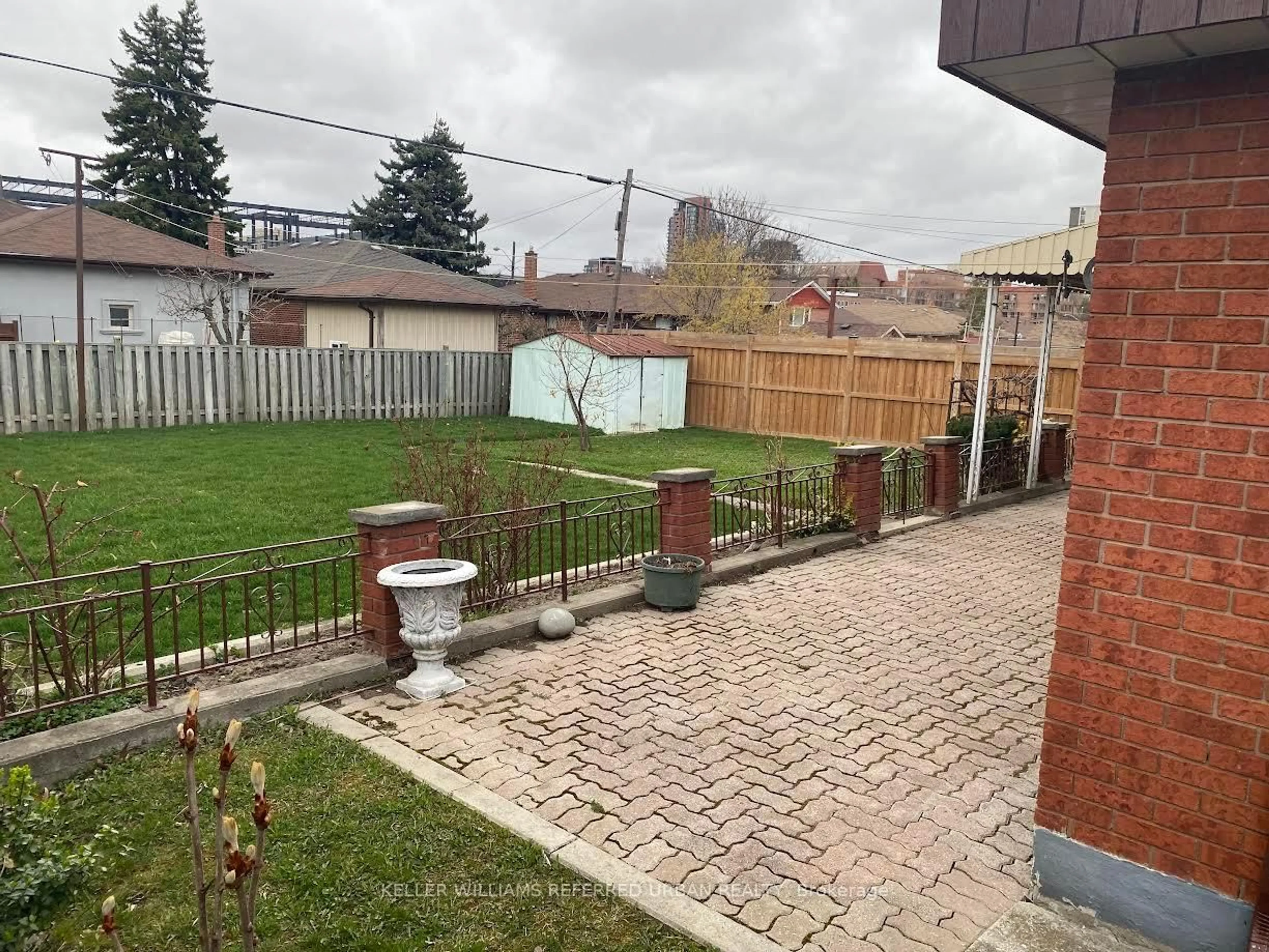 Patio, street for 64 Glen Long Ave, Toronto Ontario M6B 2M2