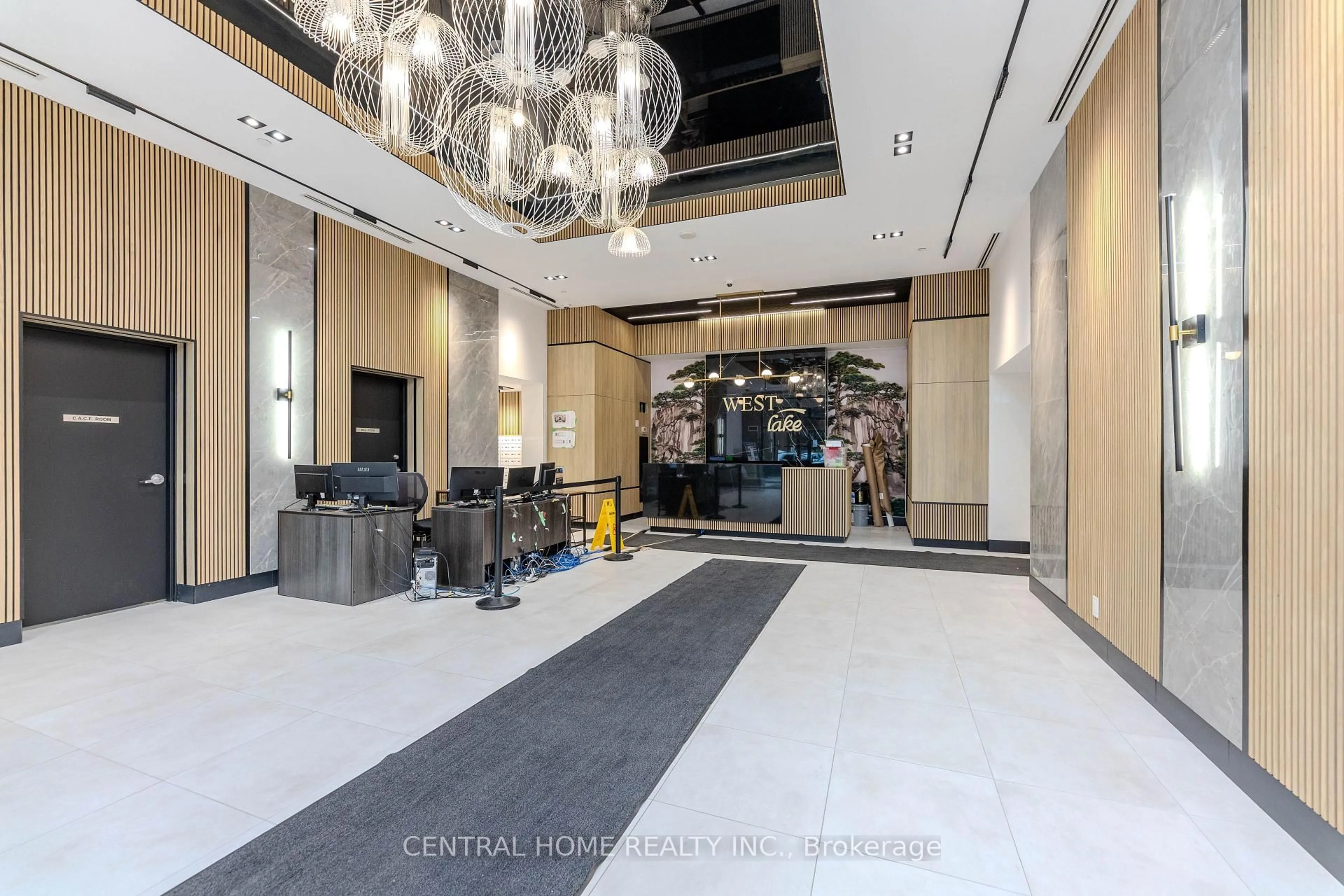 Indoor foyer for 2220 Lake Shore Blvd #607, Toronto Ontario M8V 0C1