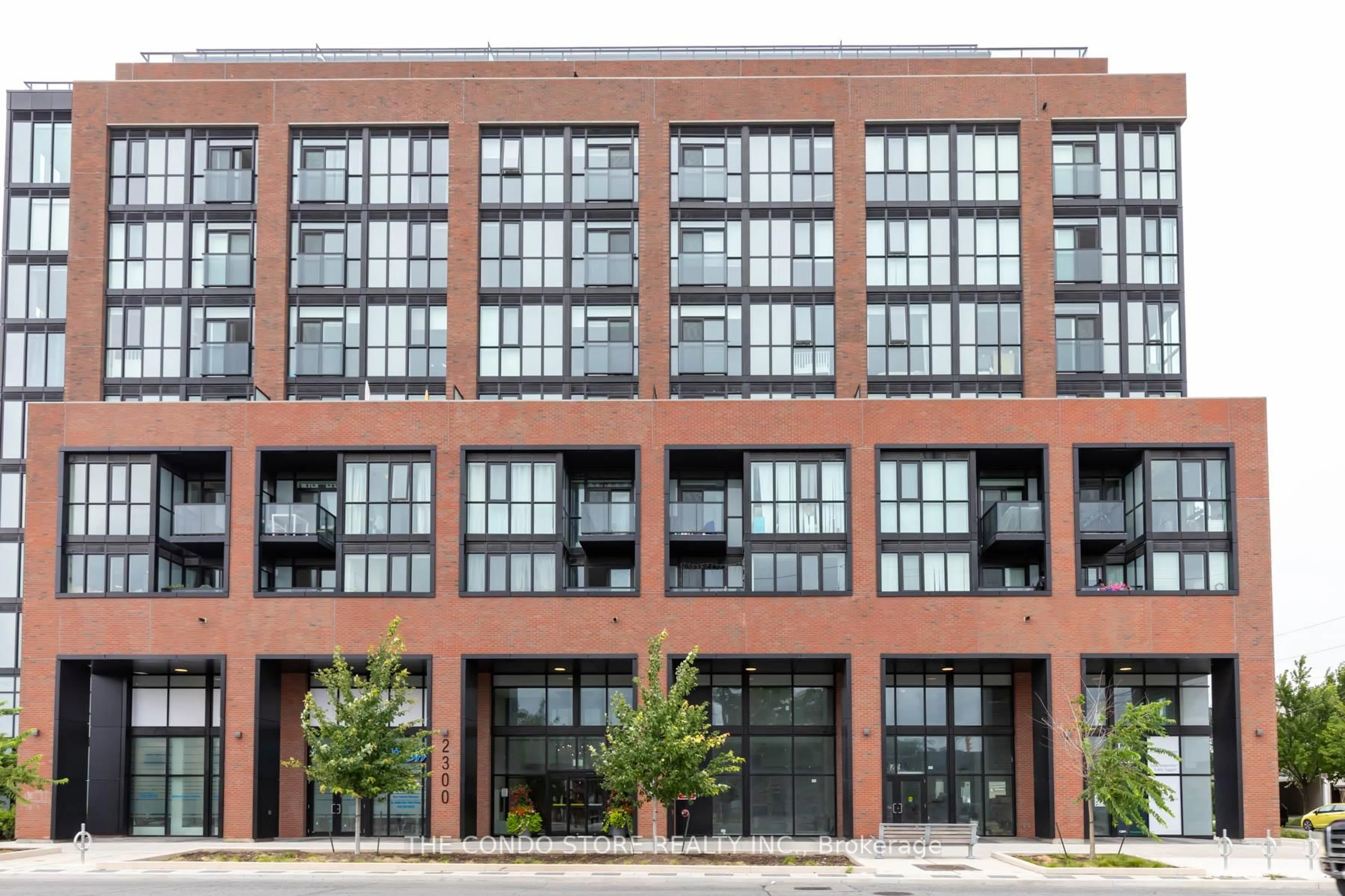 Home with brick exterior material, building for 2300 St. Clair Ave #524, Toronto Ontario M6N 1K8