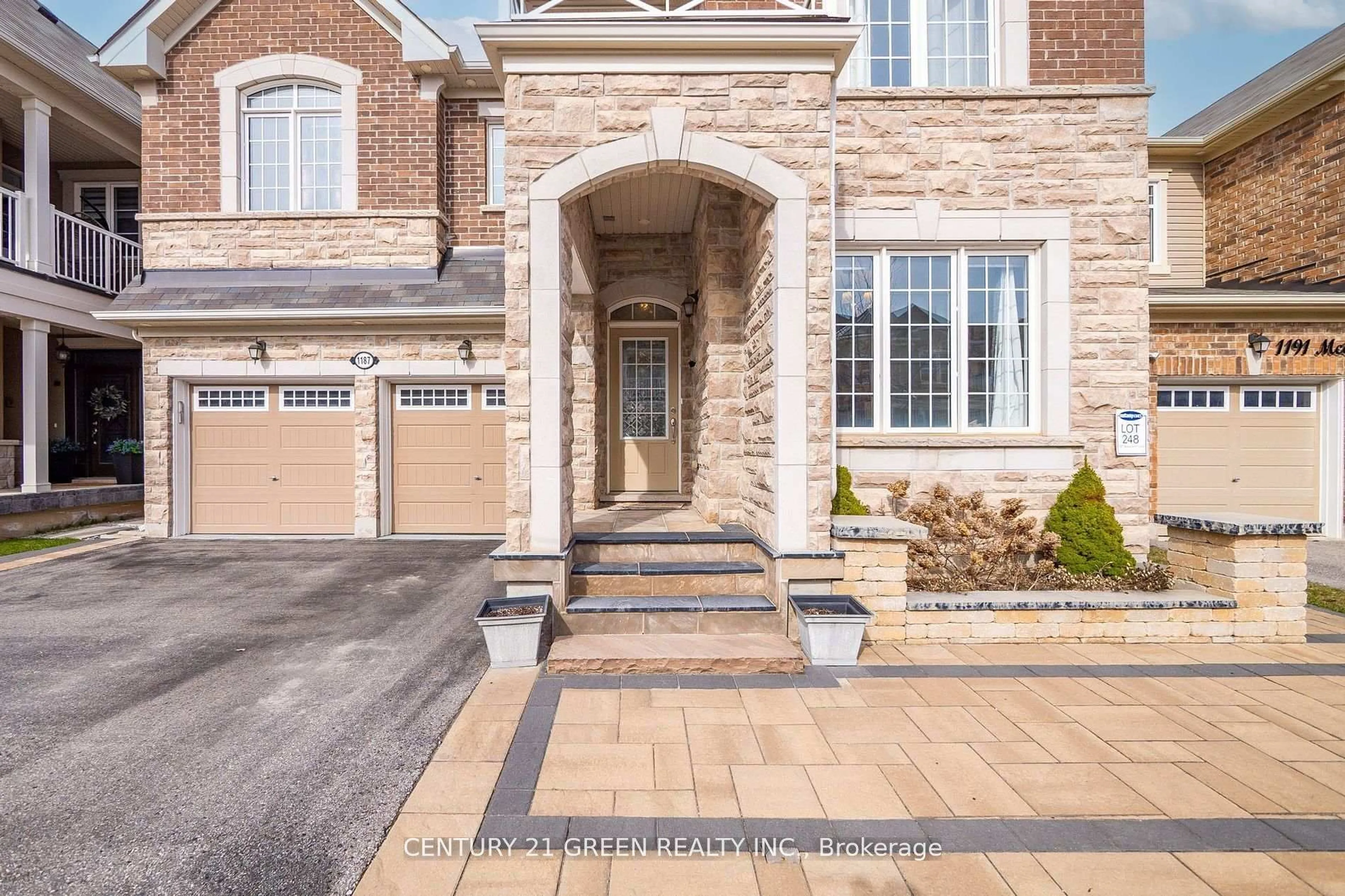 Home with brick exterior material, street for 1187 Mceachern Crt, Milton Ontario L9E 1E5