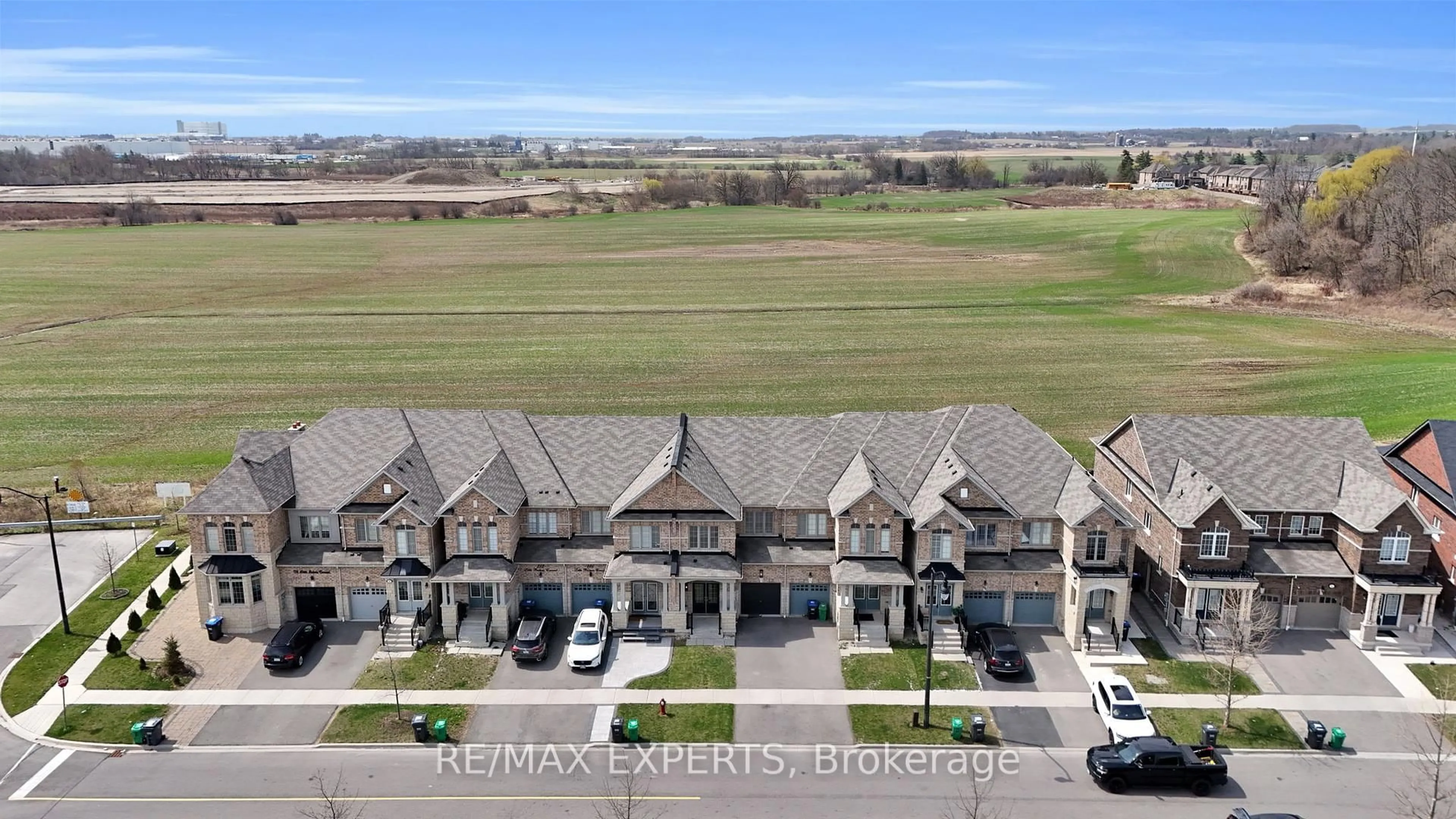 A pic from outside/outdoor area/front of a property/back of a property/a pic from drone, unknown for 108 Little Britain Cres, Brampton Ontario L6Y 6A9