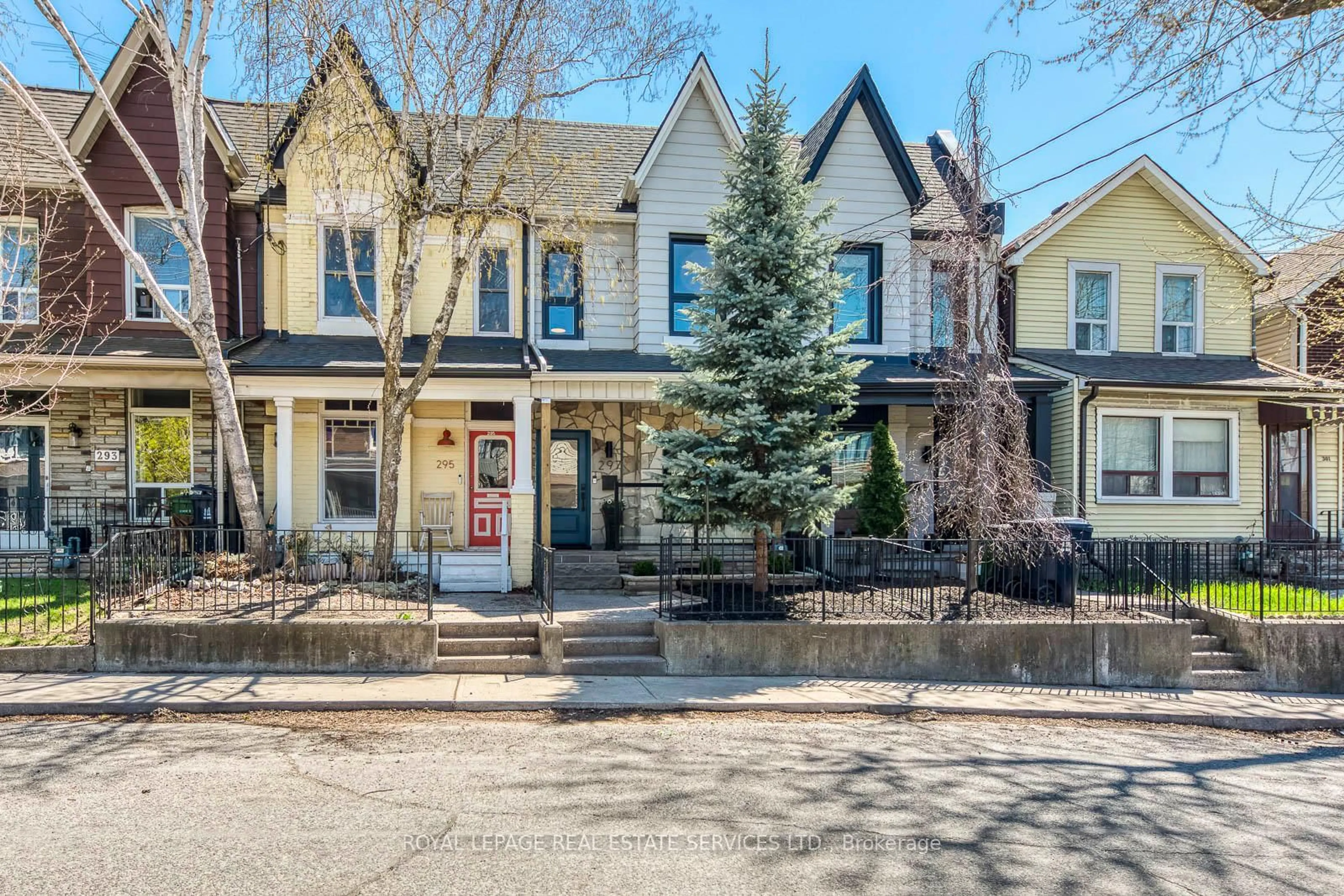 Home with brick exterior material, street for 297 Maria St, Toronto Ontario M6P 1W6