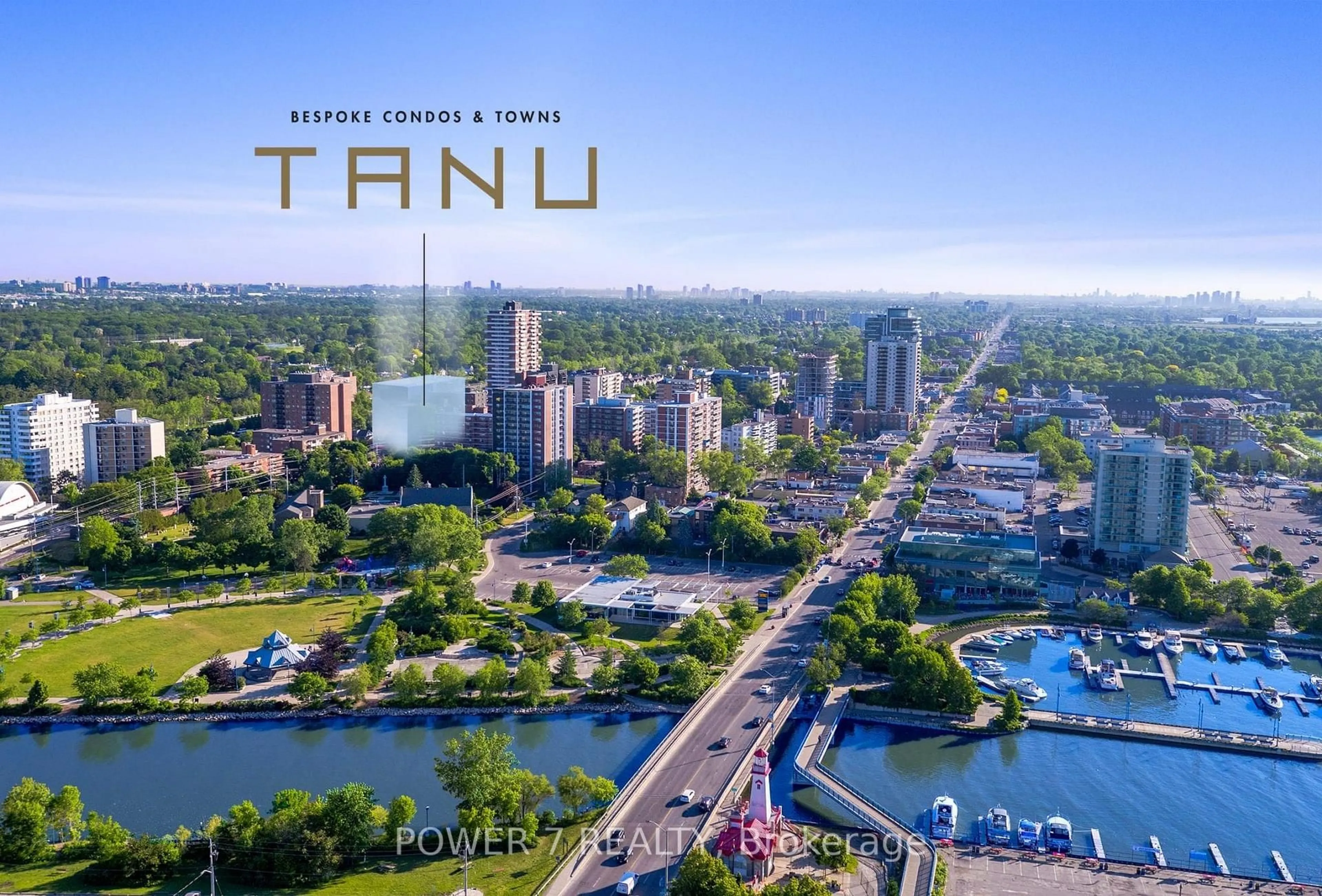 Picture of a map for 21 Park St #1001, Mississauga Ontario L5G 1L7