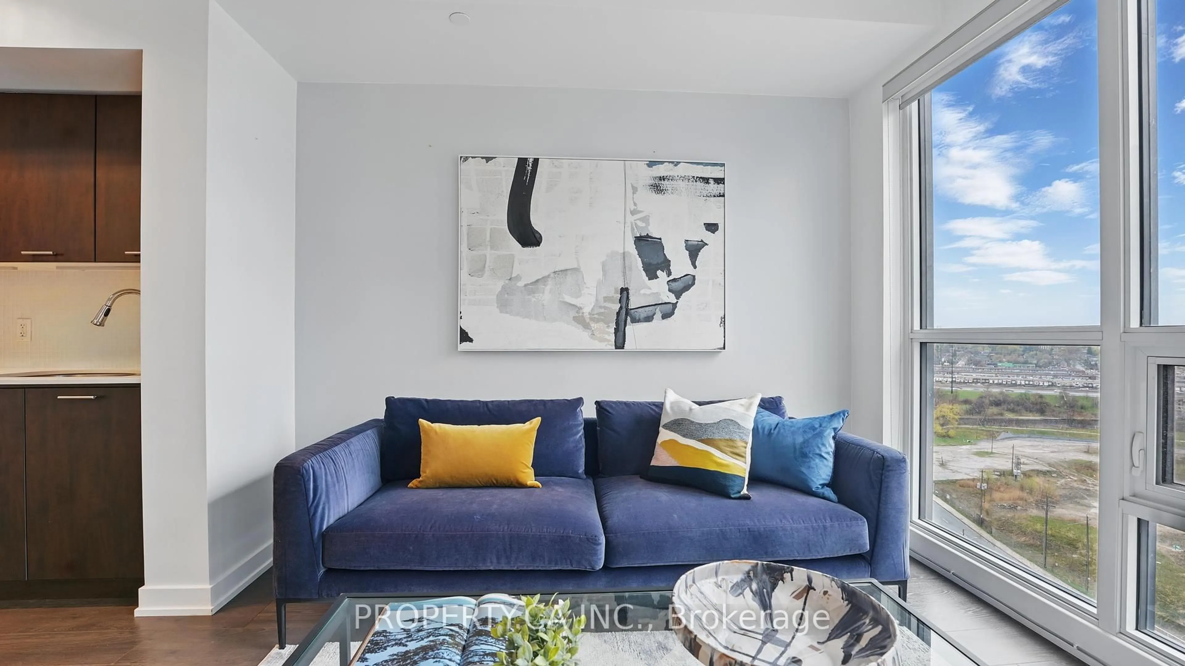 Living room with furniture, unknown for 2220 Lakeshore Blvd #2006, Toronto Ontario M8V 0C1