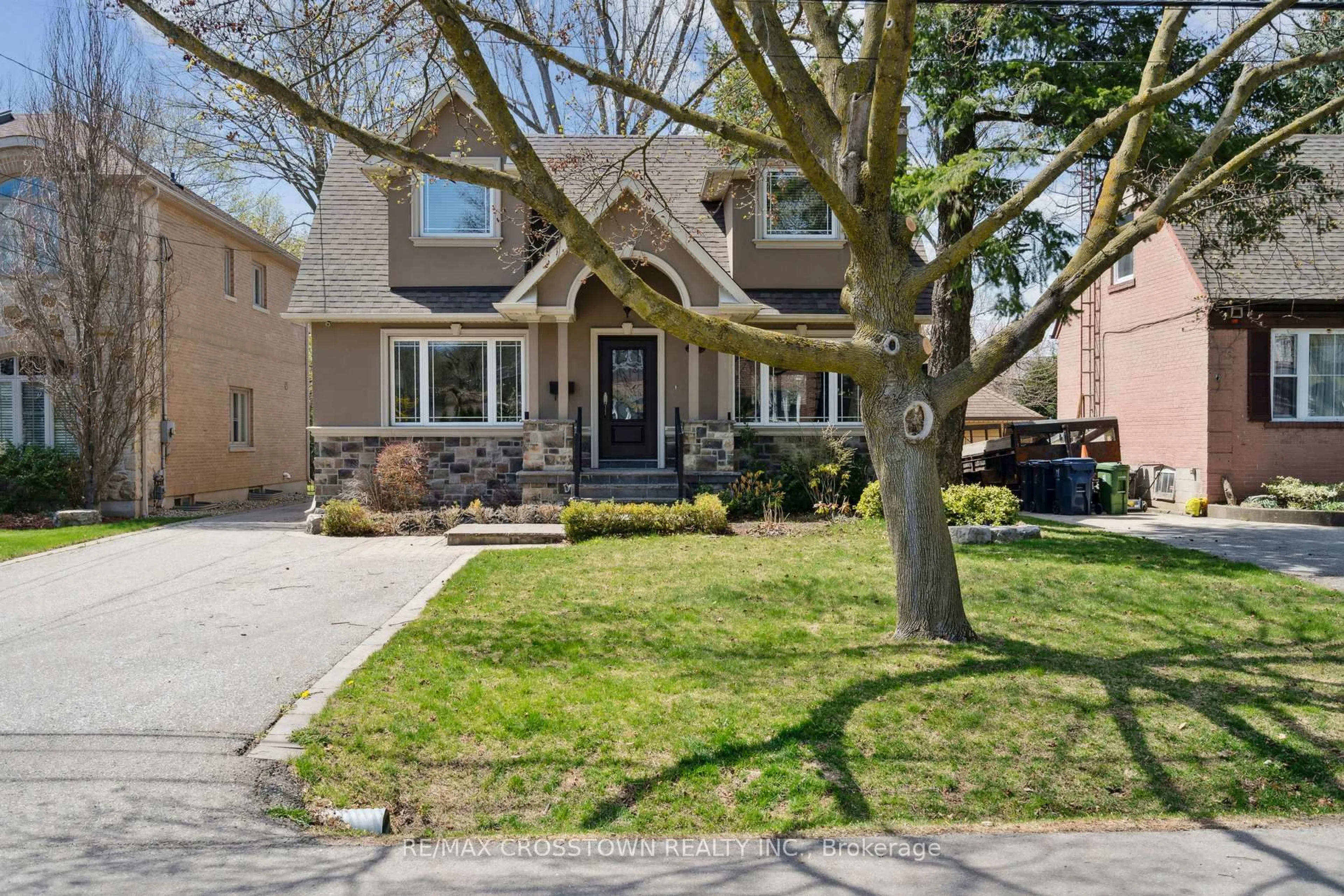 Home with brick exterior material, street for 55 Westglen Cres, Toronto Ontario M9B 4R2