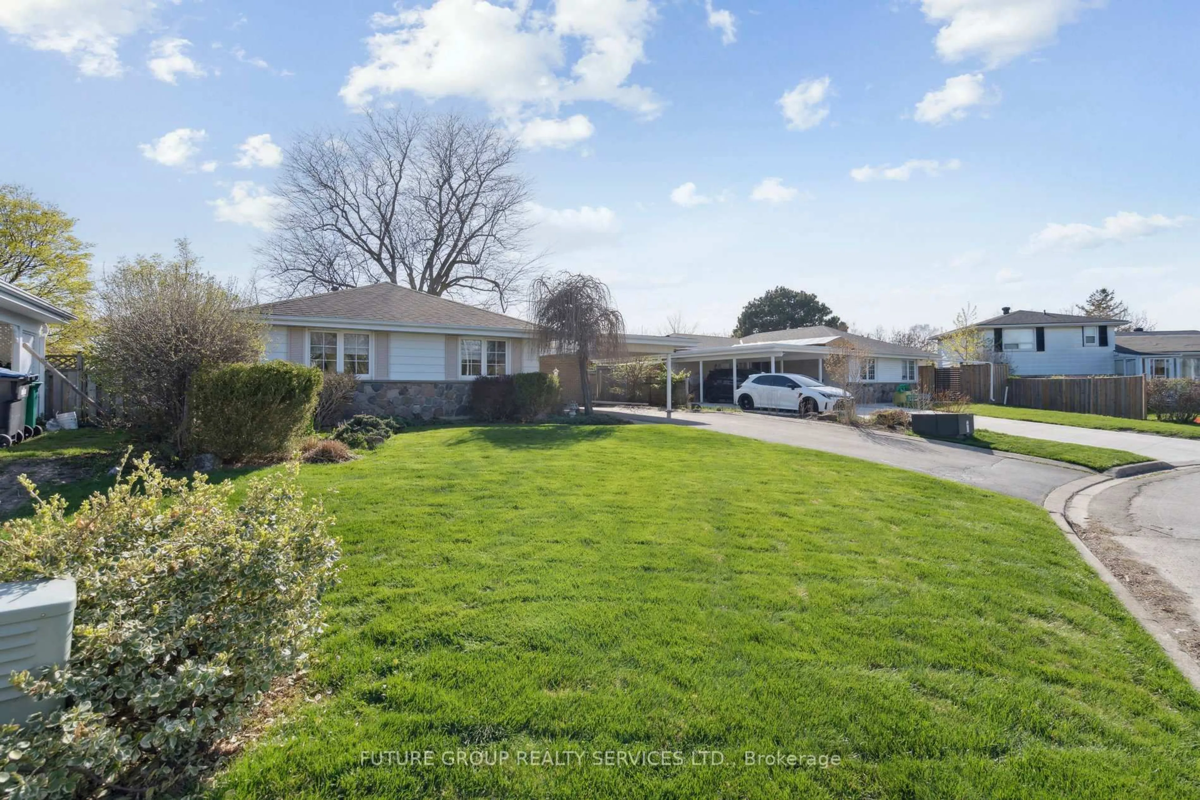 A pic from outside/outdoor area/front of a property/back of a property/a pic from drone, street for 36 Staveley Cres, Brampton Ontario L6W 2R9