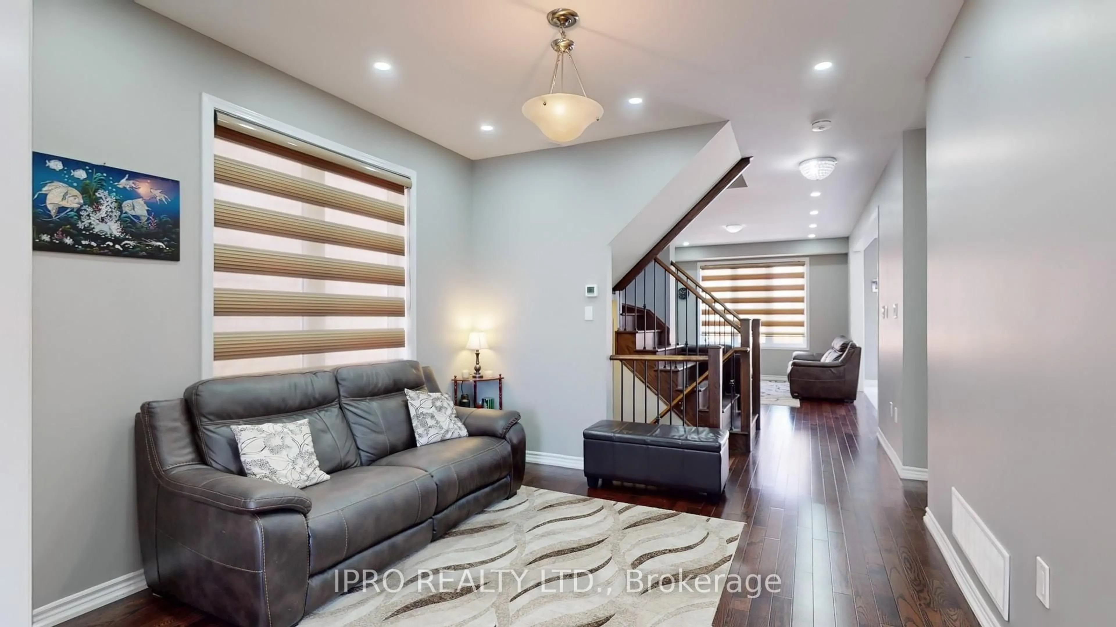 Living room with furniture, unknown for 28 Troyer St, Brampton Ontario L7A 4T3