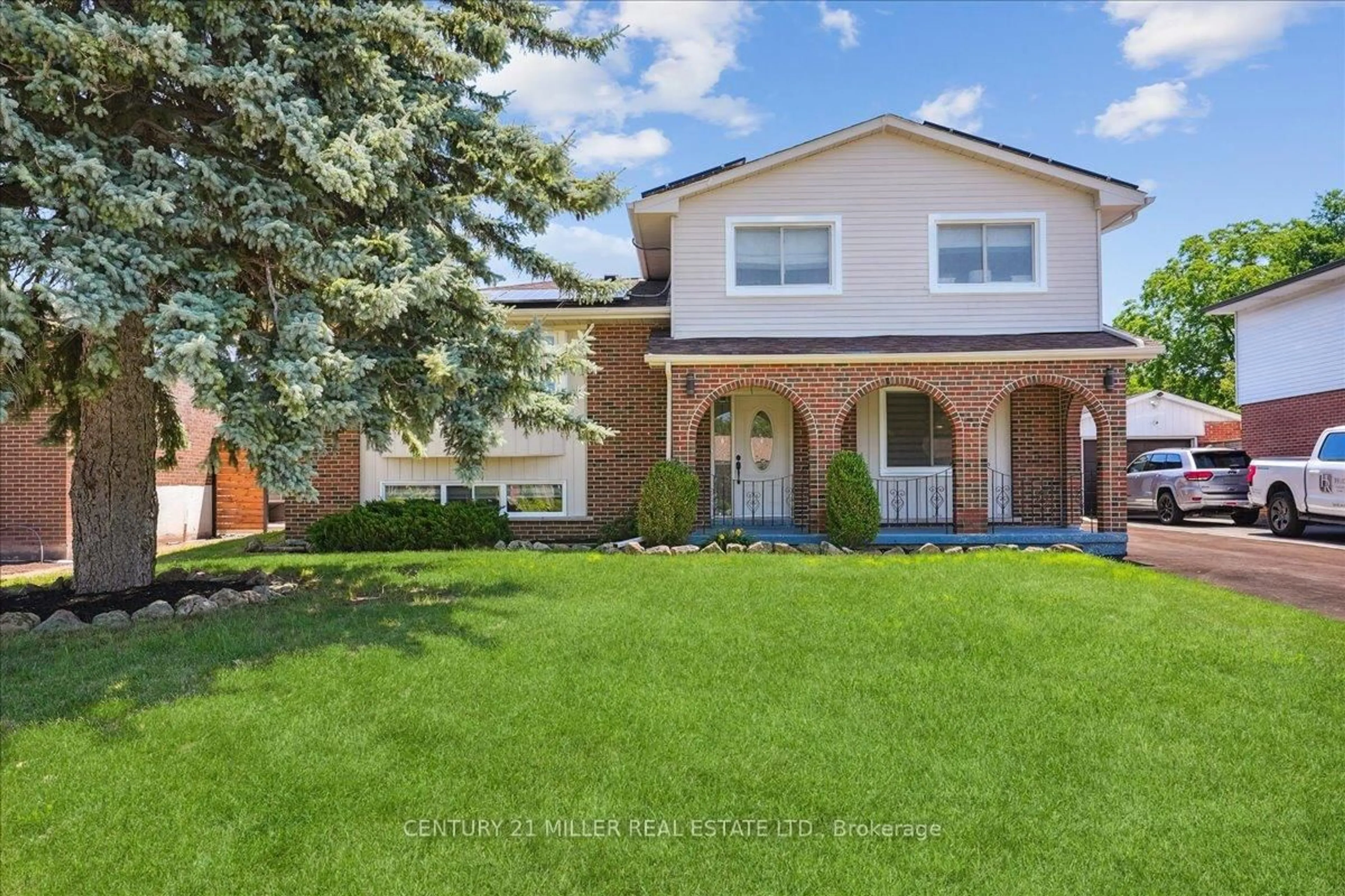 Home with brick exterior material, street for 242 Slater Cres, Oakville Ontario L6K 2C8