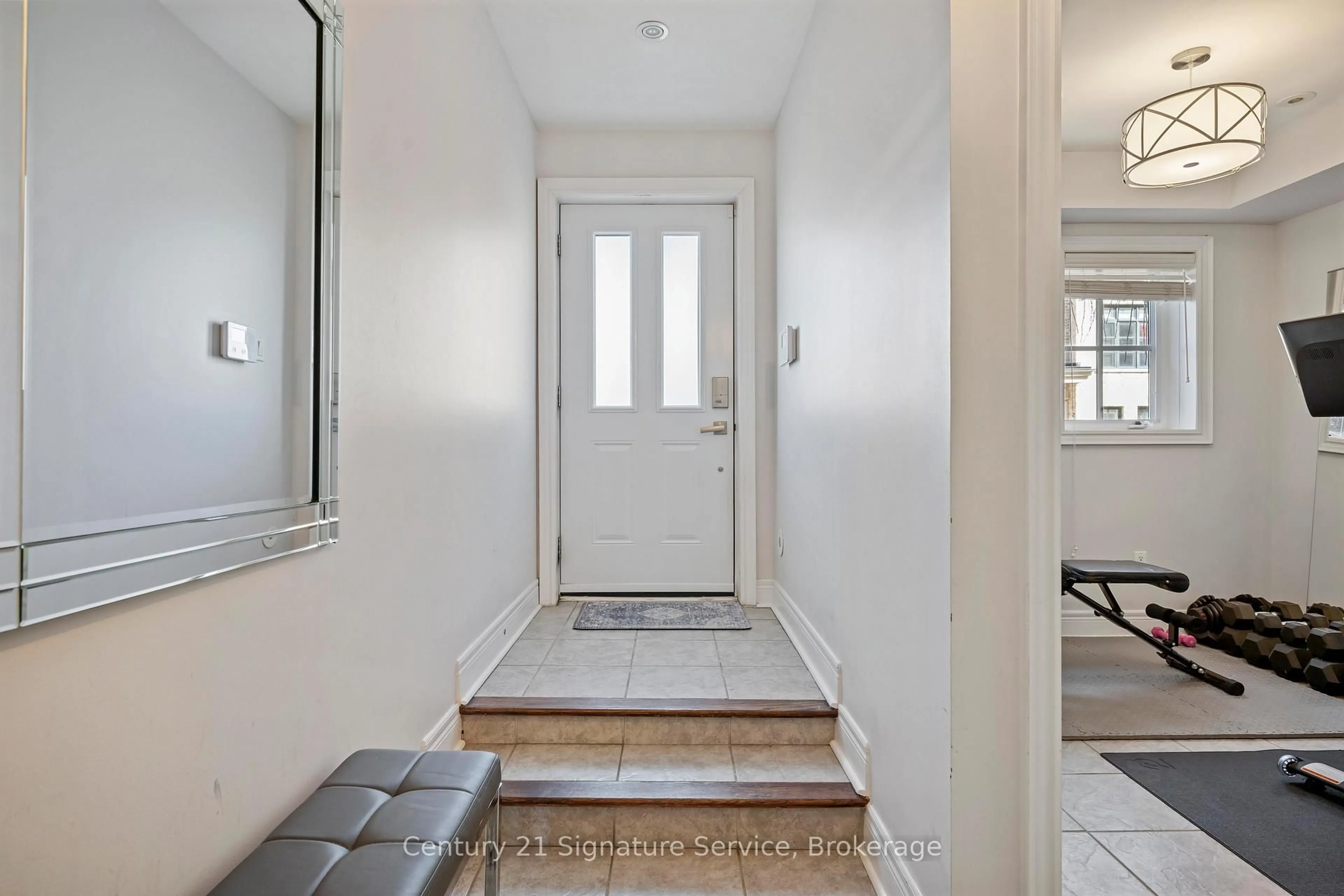 Indoor entryway for 19 Ruby Lang Lane, Toronto Ontario M8Z 0B8