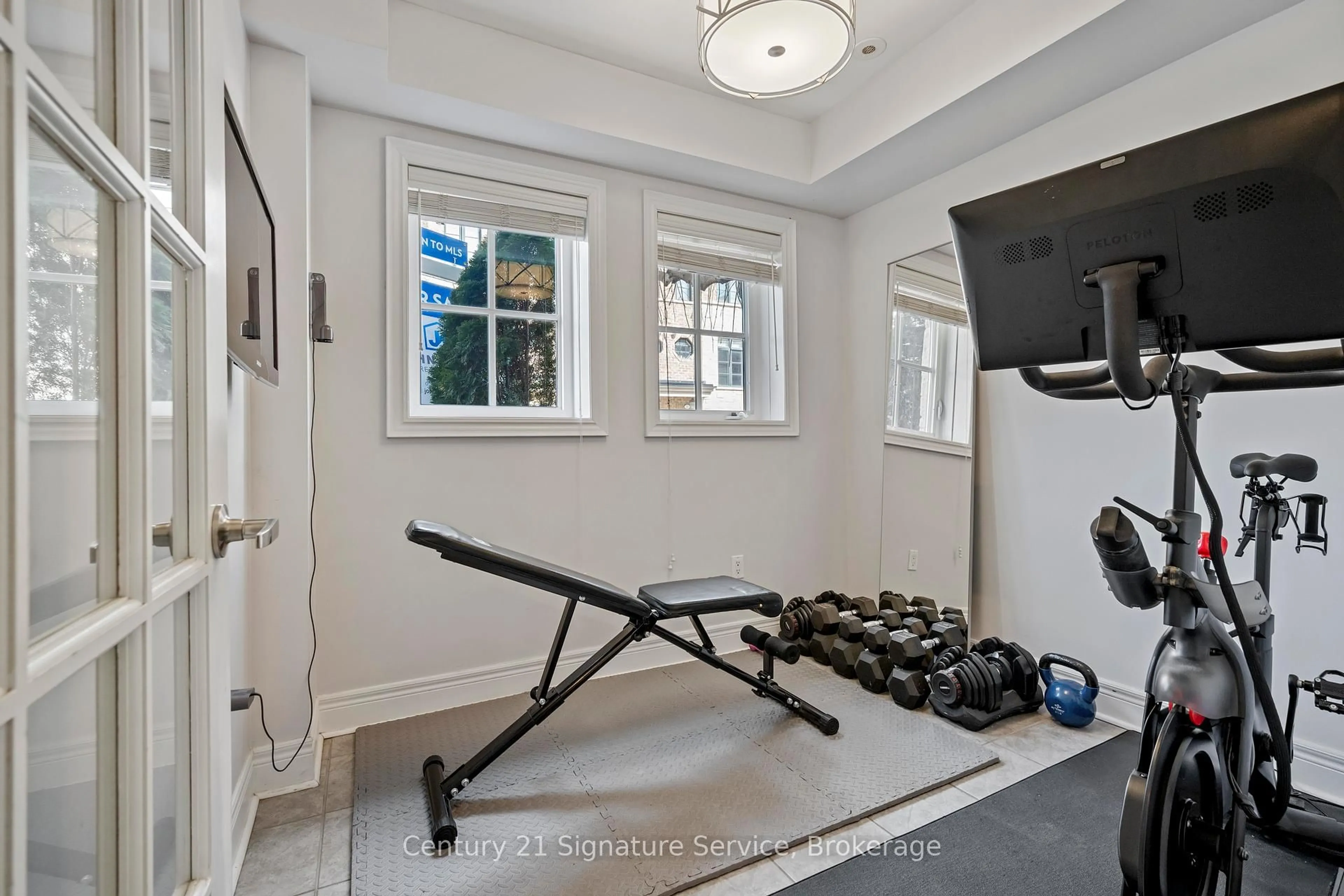 Gym or fitness room for 19 Ruby Lang Lane, Toronto Ontario M8Z 0B8