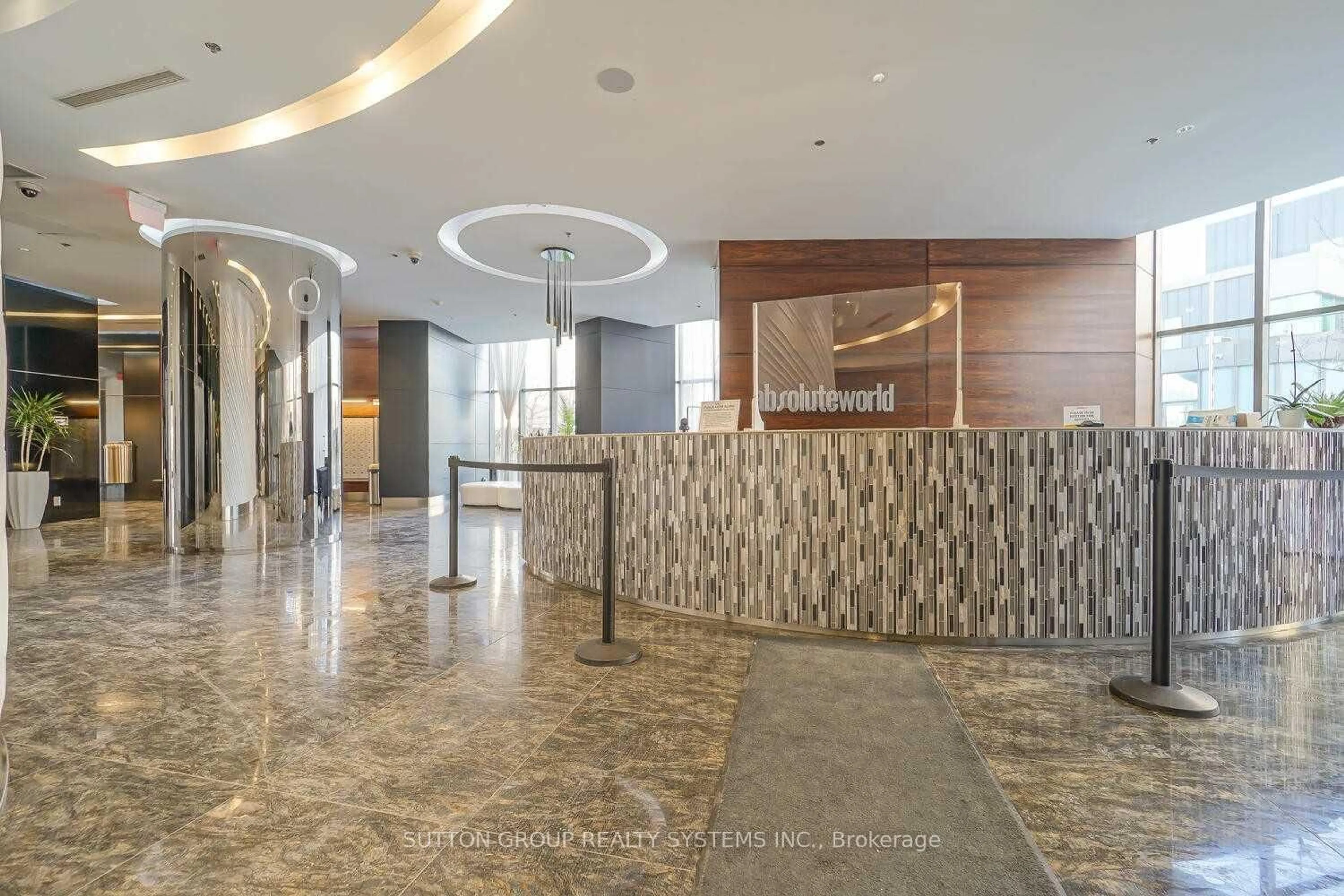 Lobby for 50 Absolute Ave ##1007, Mississauga Ontario L4Z 0A9