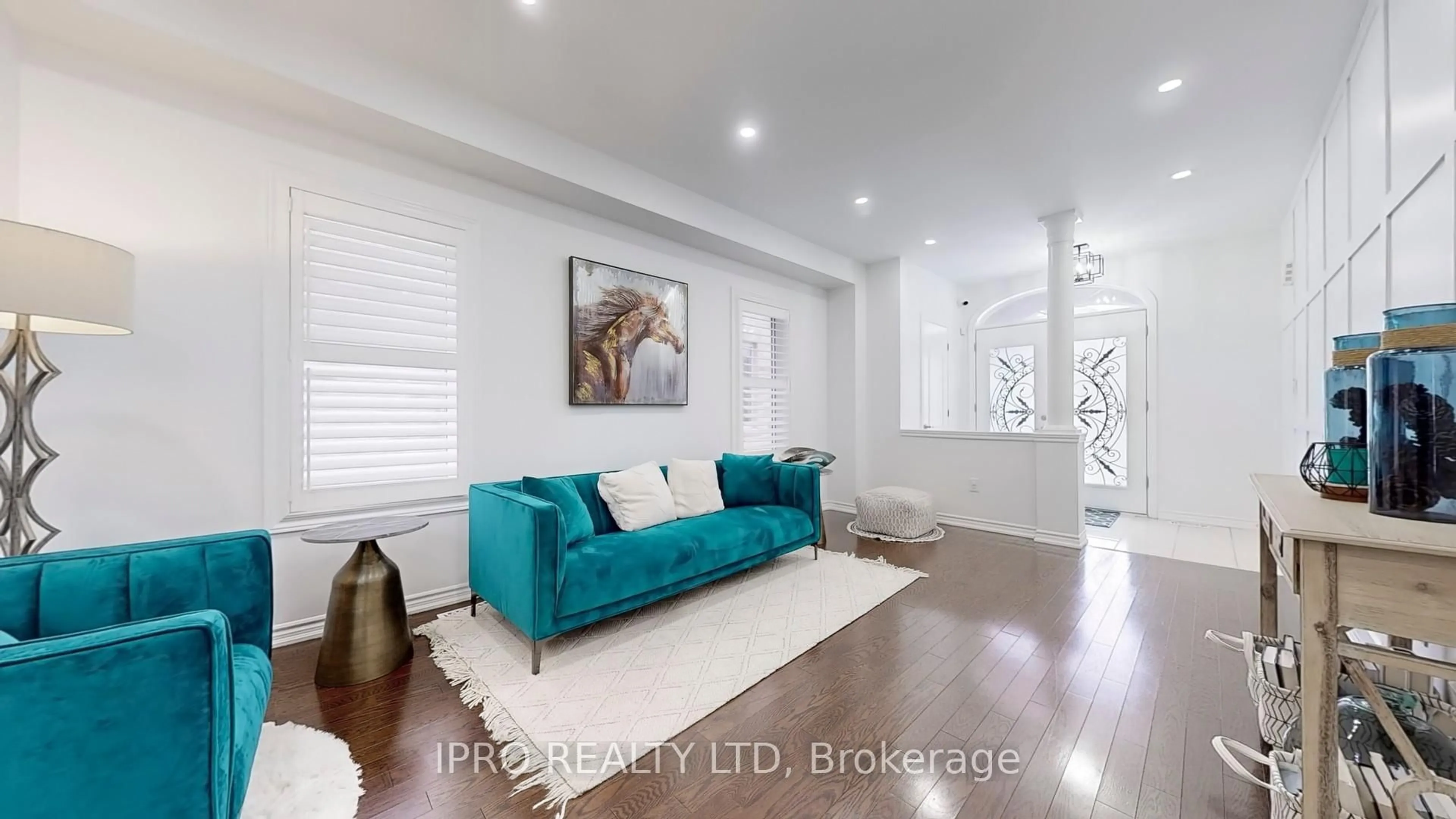 Living room with furniture, unknown for 36 Yarmouth St, Brampton Ontario L7A 0C3