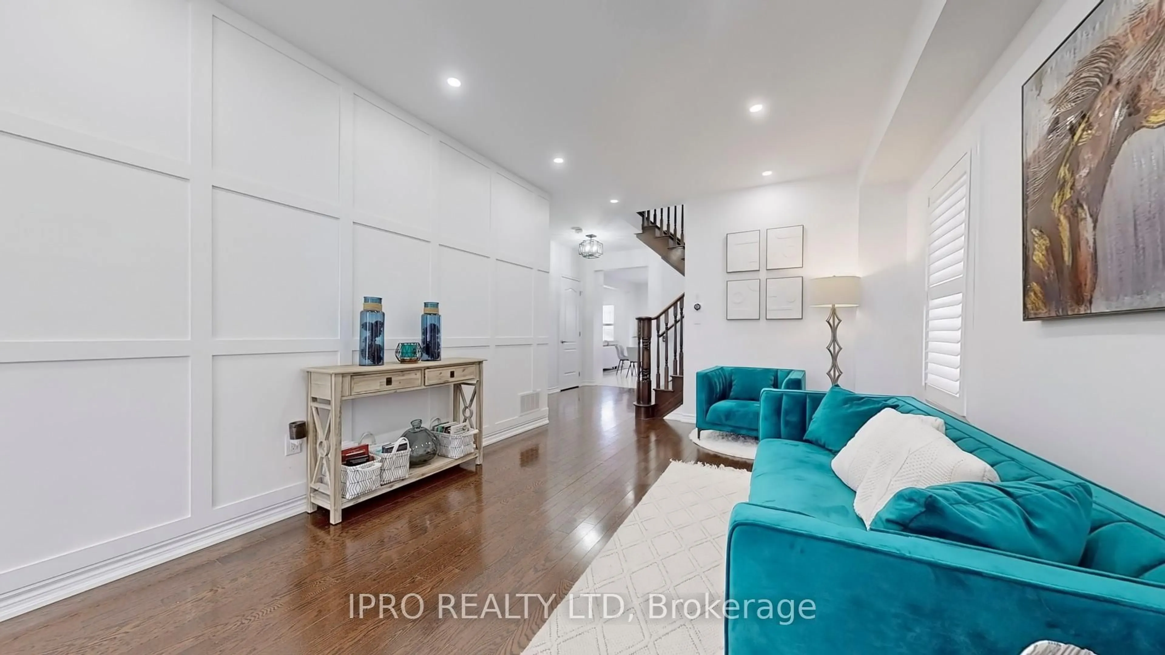 Living room with furniture, unknown for 36 Yarmouth St, Brampton Ontario L7A 0C3