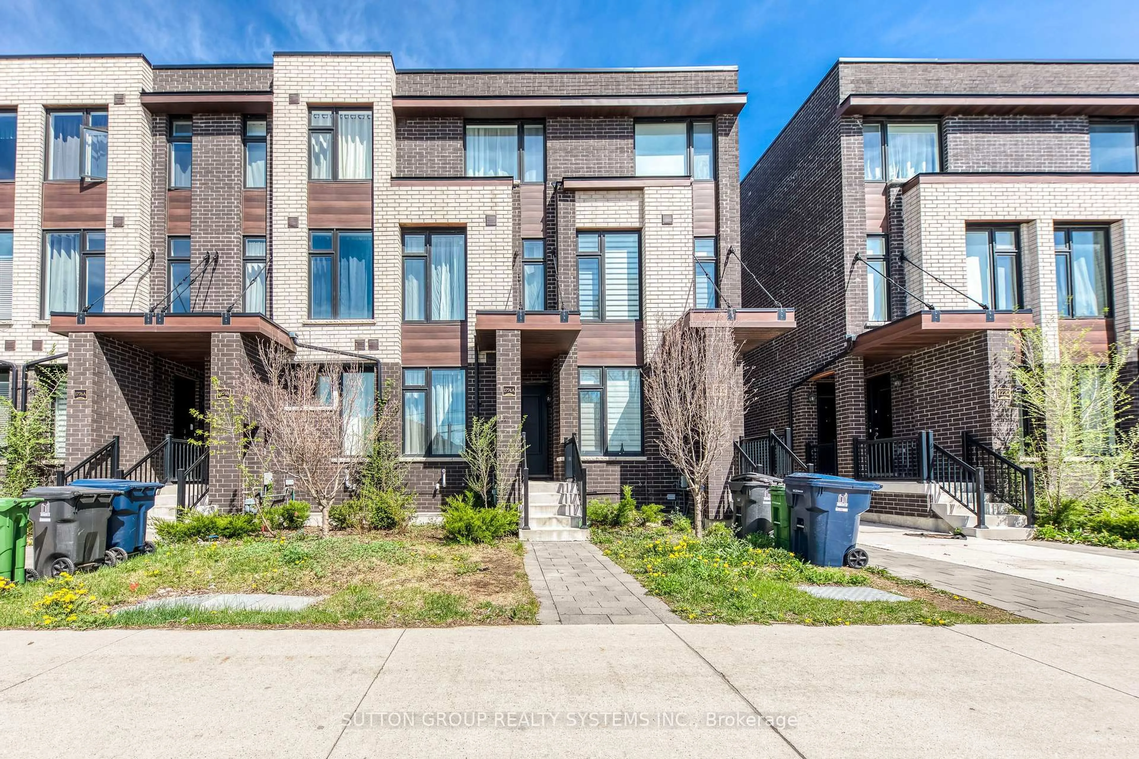 Home with brick exterior material, street for 1774A Lawrence Ave, Toronto Ontario M6L 0A3