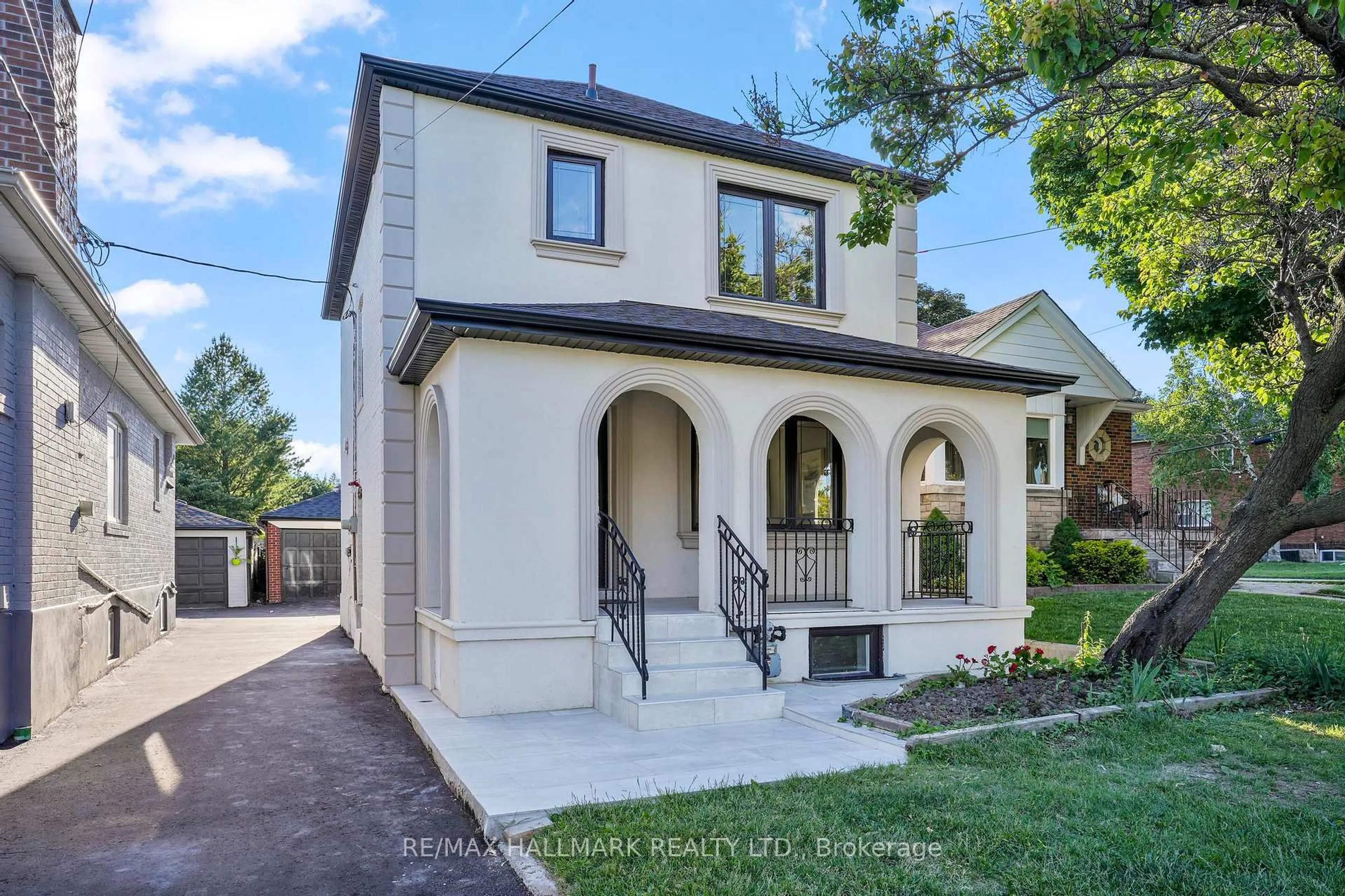 Home with brick exterior material, street for 90A Bicknell Ave, Toronto Ontario M6M 4G7