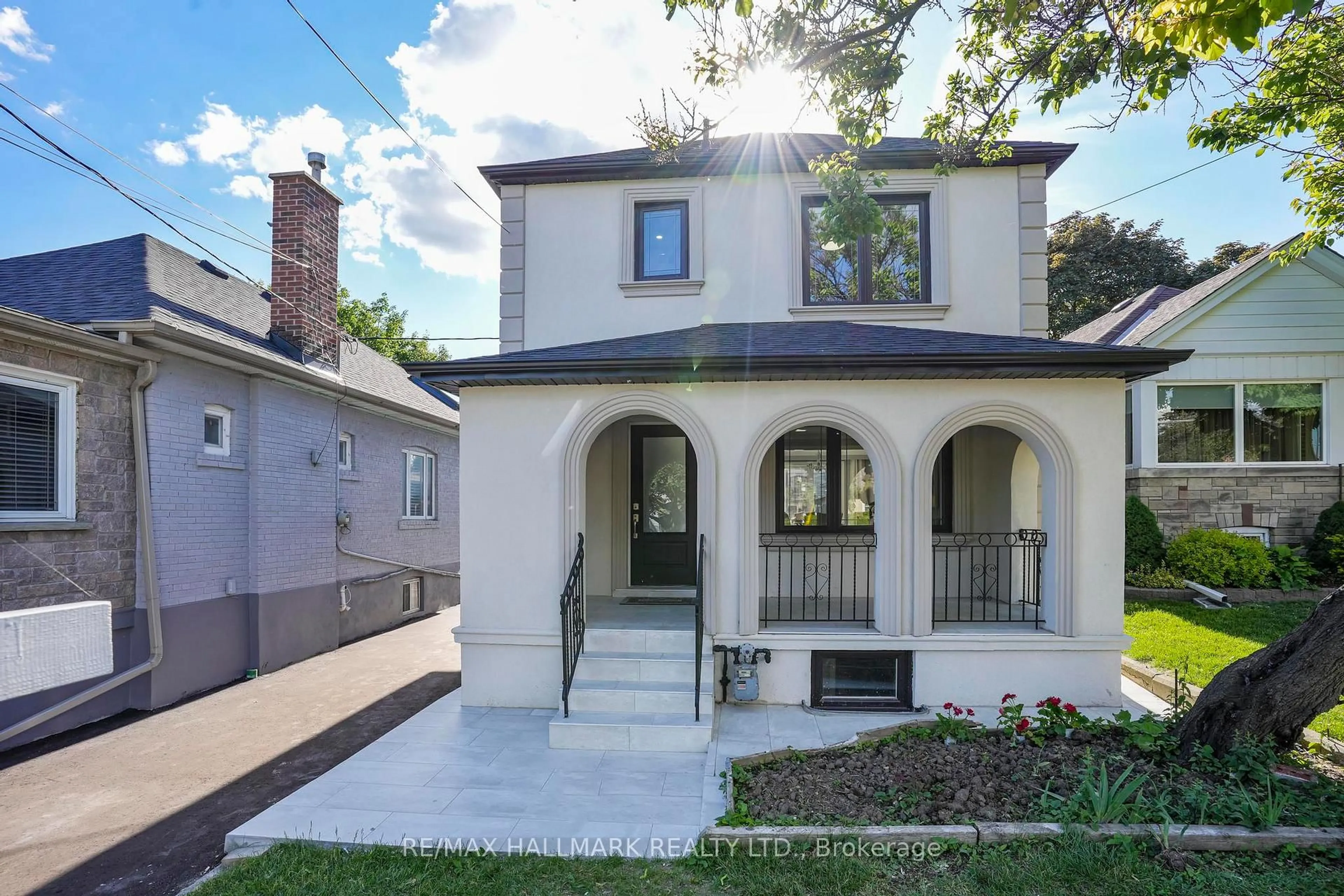 Home with brick exterior material, street for 90A Bicknell Ave, Toronto Ontario M6M 4G7