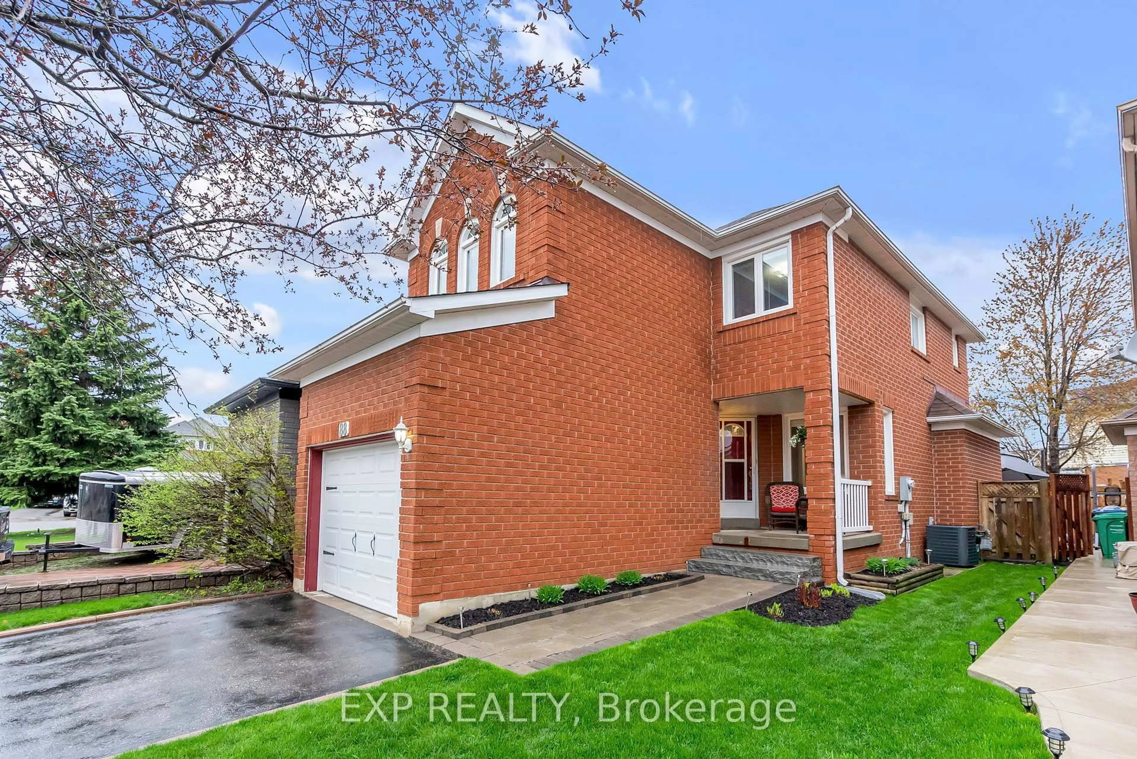 Home with brick exterior material, street for 88 Alaskan Summit Crt, Brampton Ontario L6R 1N9