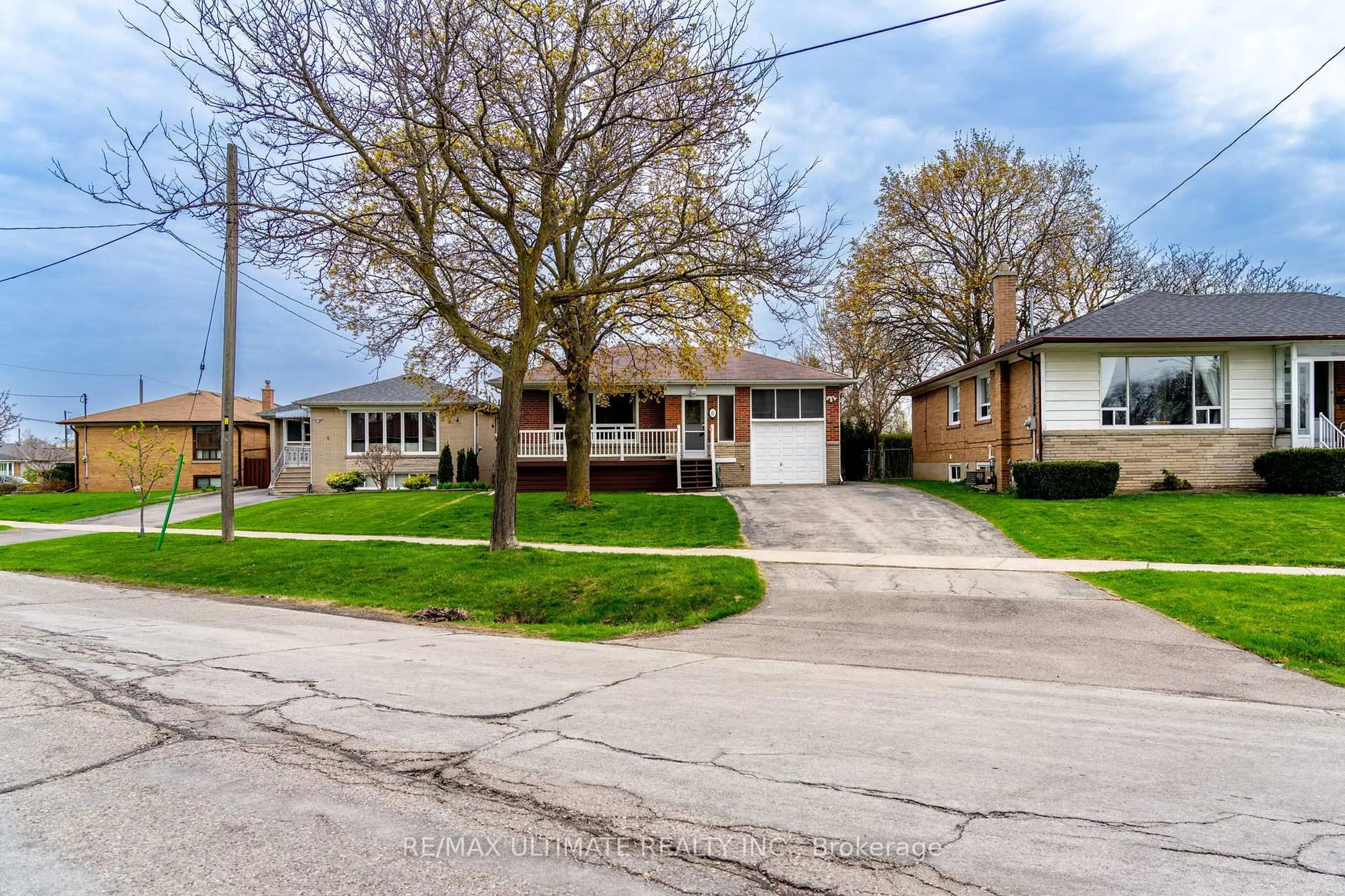 Home with brick exterior material, street for 6 Baskerville Cres, Toronto Ontario M9C 1T7