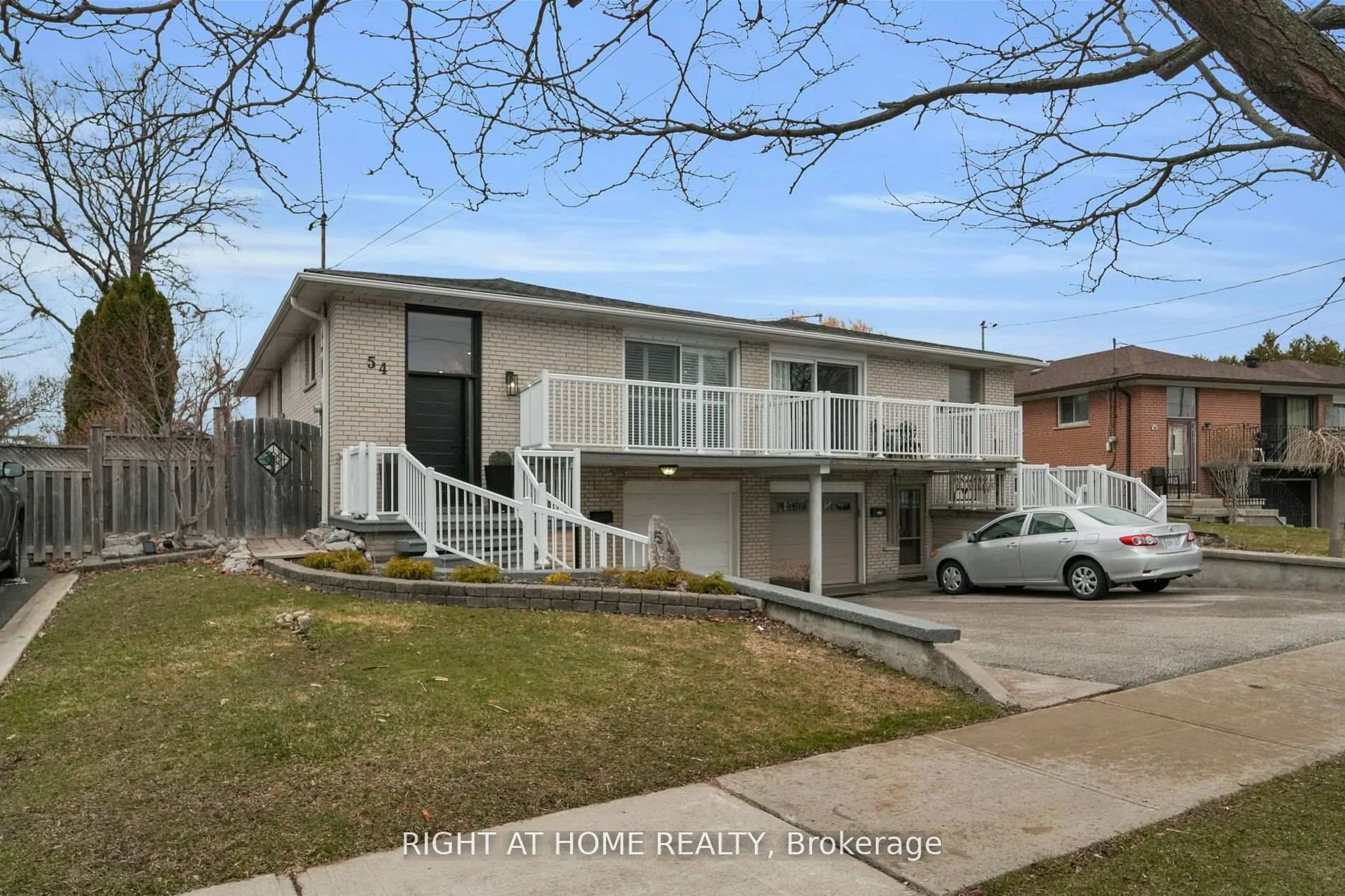 A pic from outside/outdoor area/front of a property/back of a property/a pic from drone, street for 54 Primula Cres, Toronto Ontario M9L 1K2