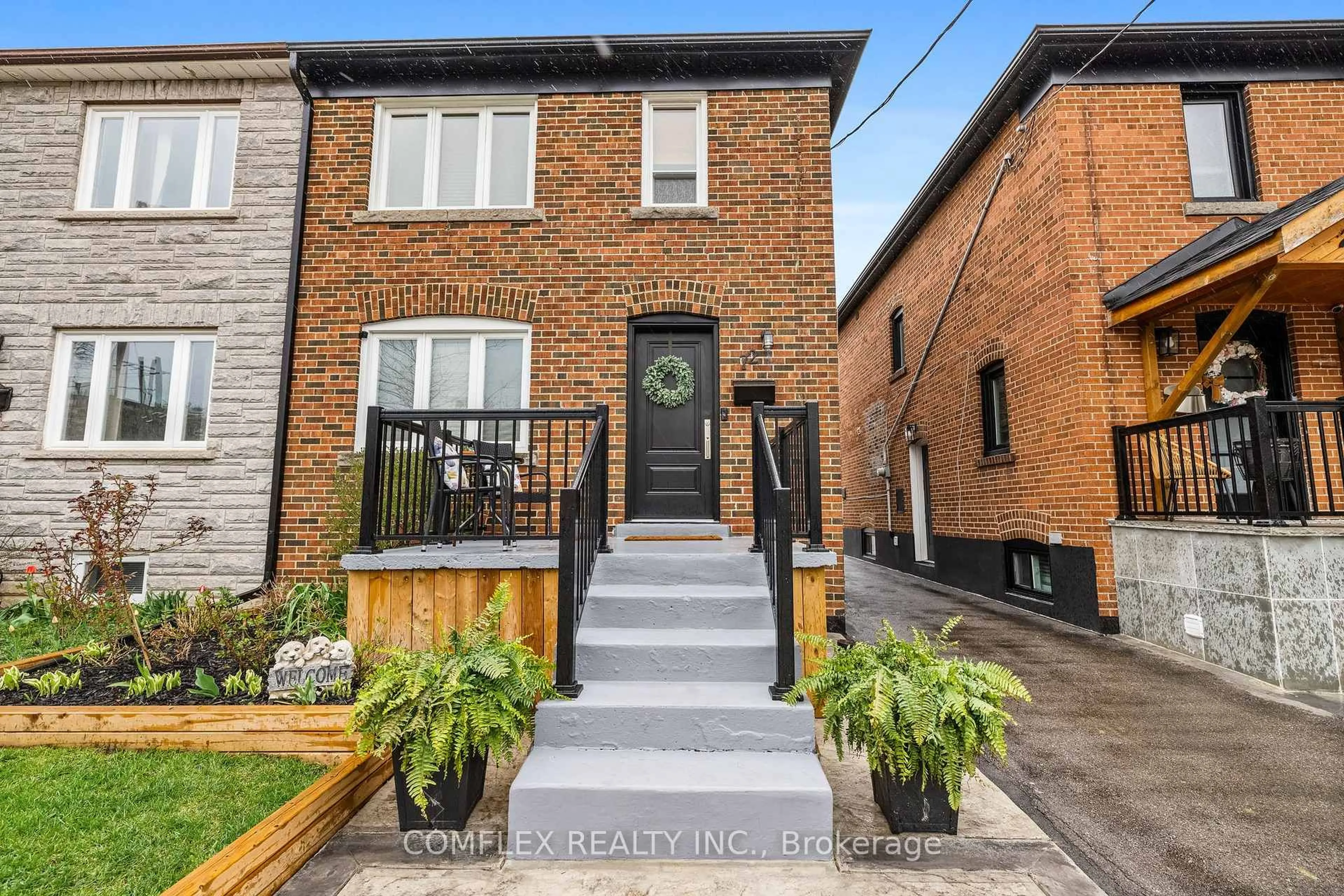 Home with brick exterior material, street for 72 Cliff St, Toronto Ontario M6N 4M1