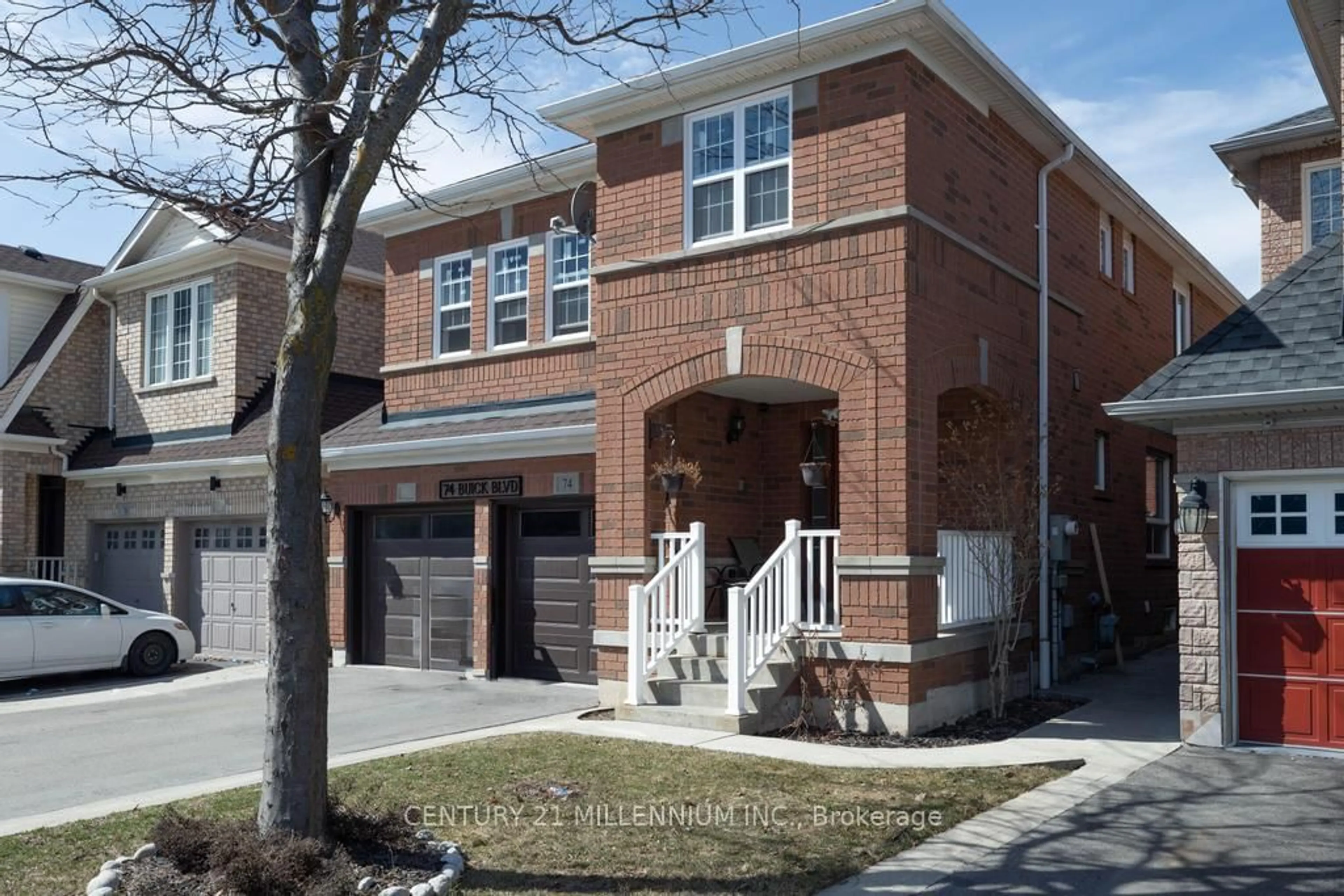 Home with brick exterior material, street for 74 Buick Blvd, Brampton Ontario L7A 3X7
