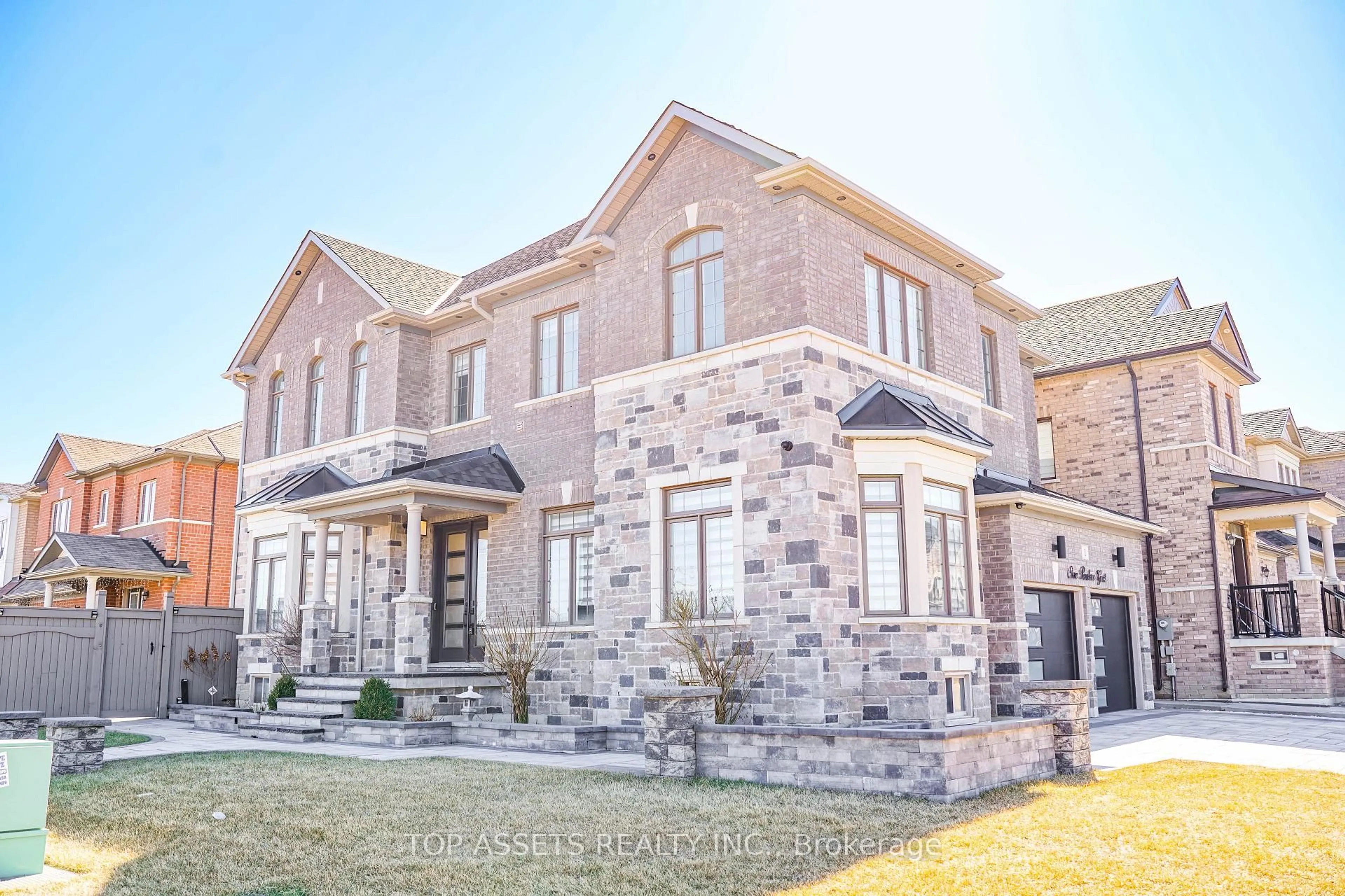 Home with brick exterior material, building for 1 Penlea Gate, Brampton Ontario L6P 4M7