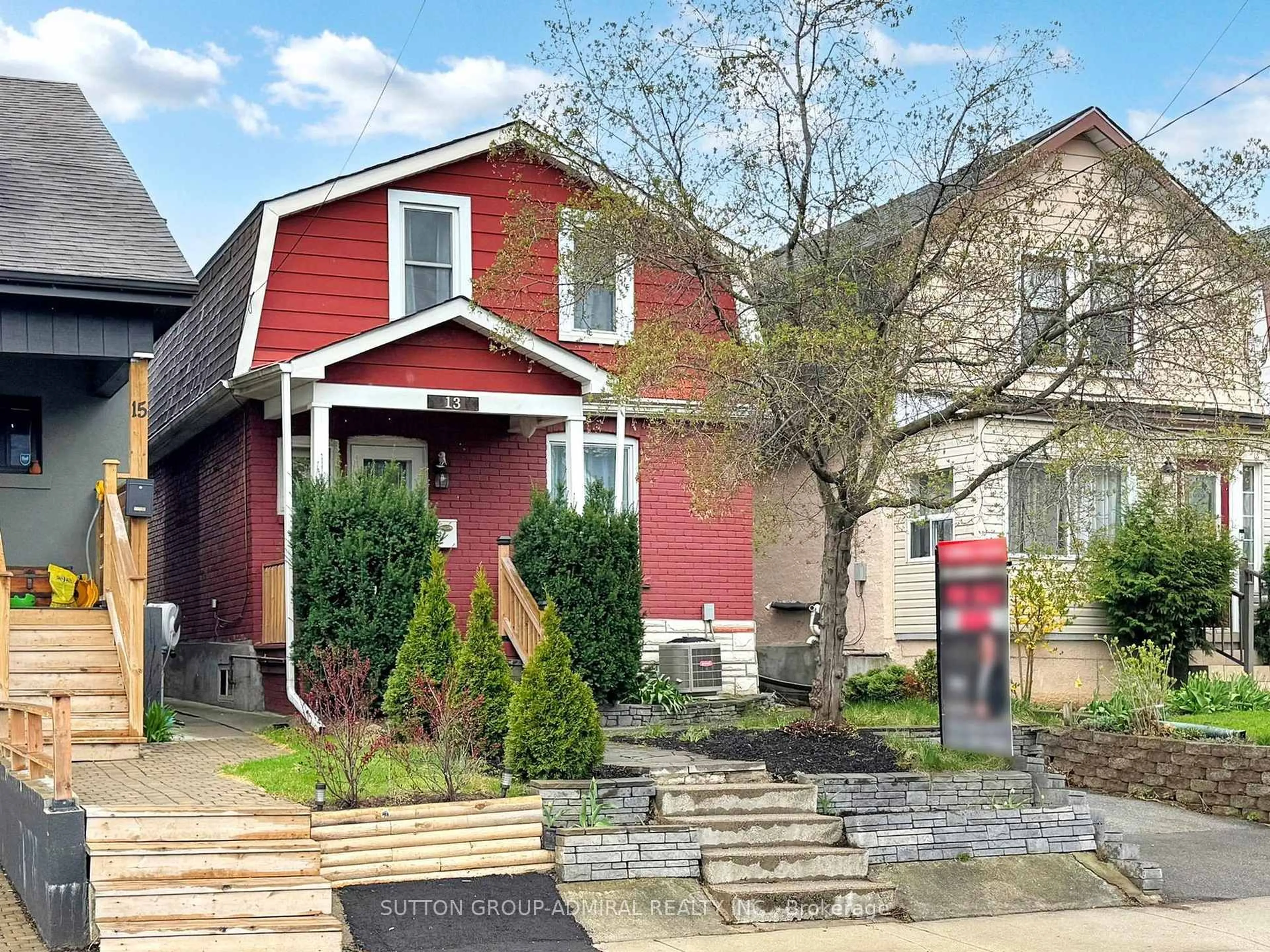 Home with brick exterior material, street for 13 Rutherford Ave, Toronto Ontario M6M 2C5
