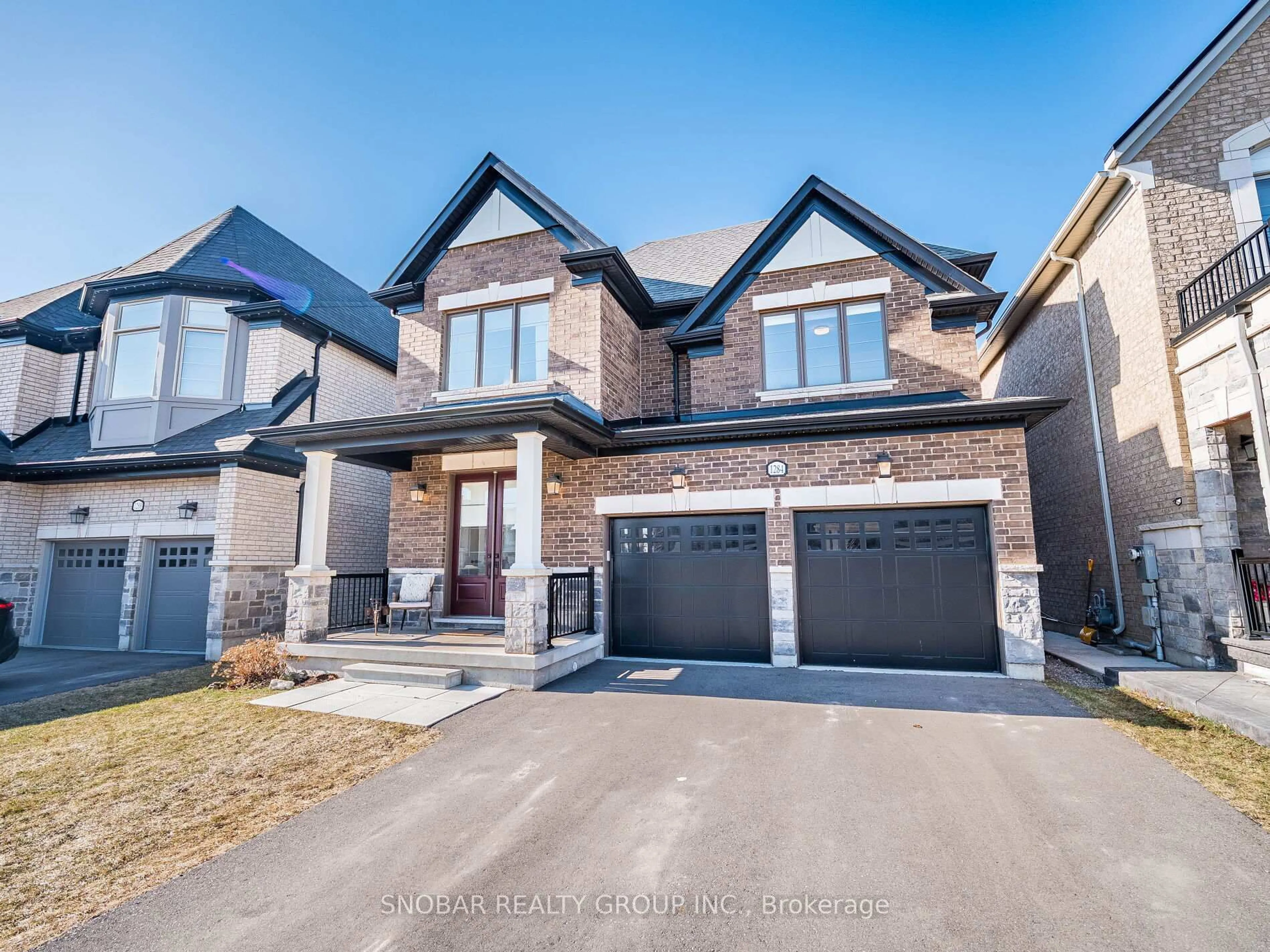 Home with brick exterior material, street for 1284 Whitney Terr, Milton Ontario L9E 1K5