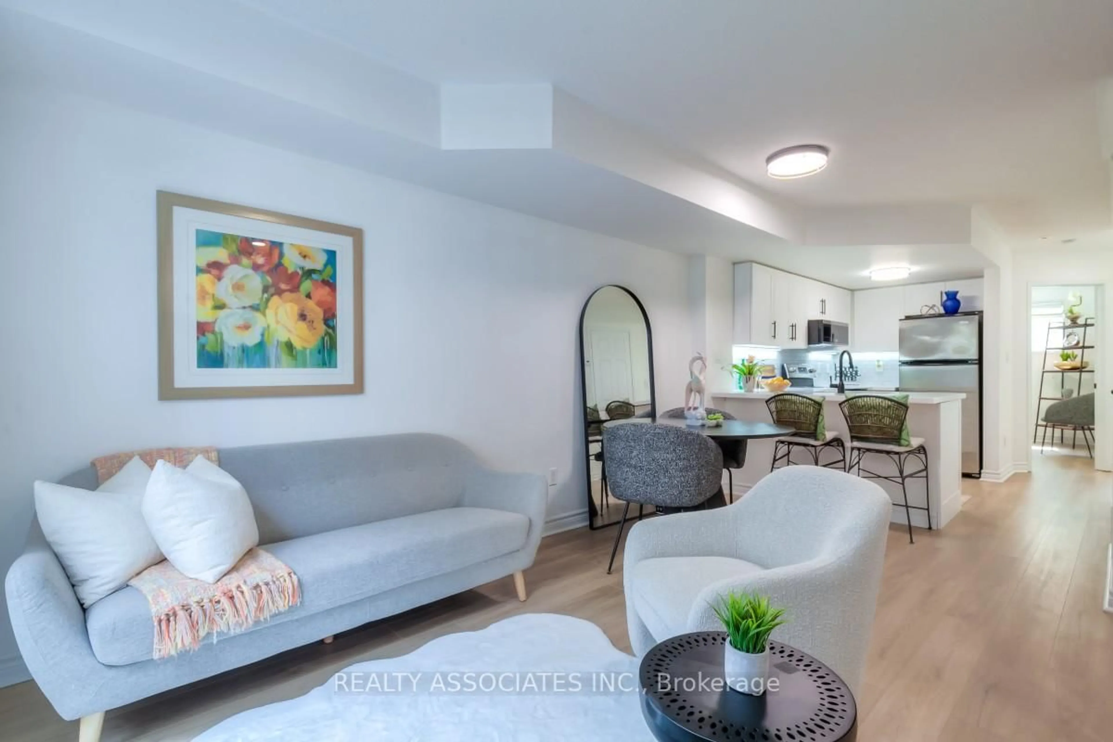 Living room with furniture, unknown for 31 Foundry Ave #26, Toronto Ontario M6H 4K7
