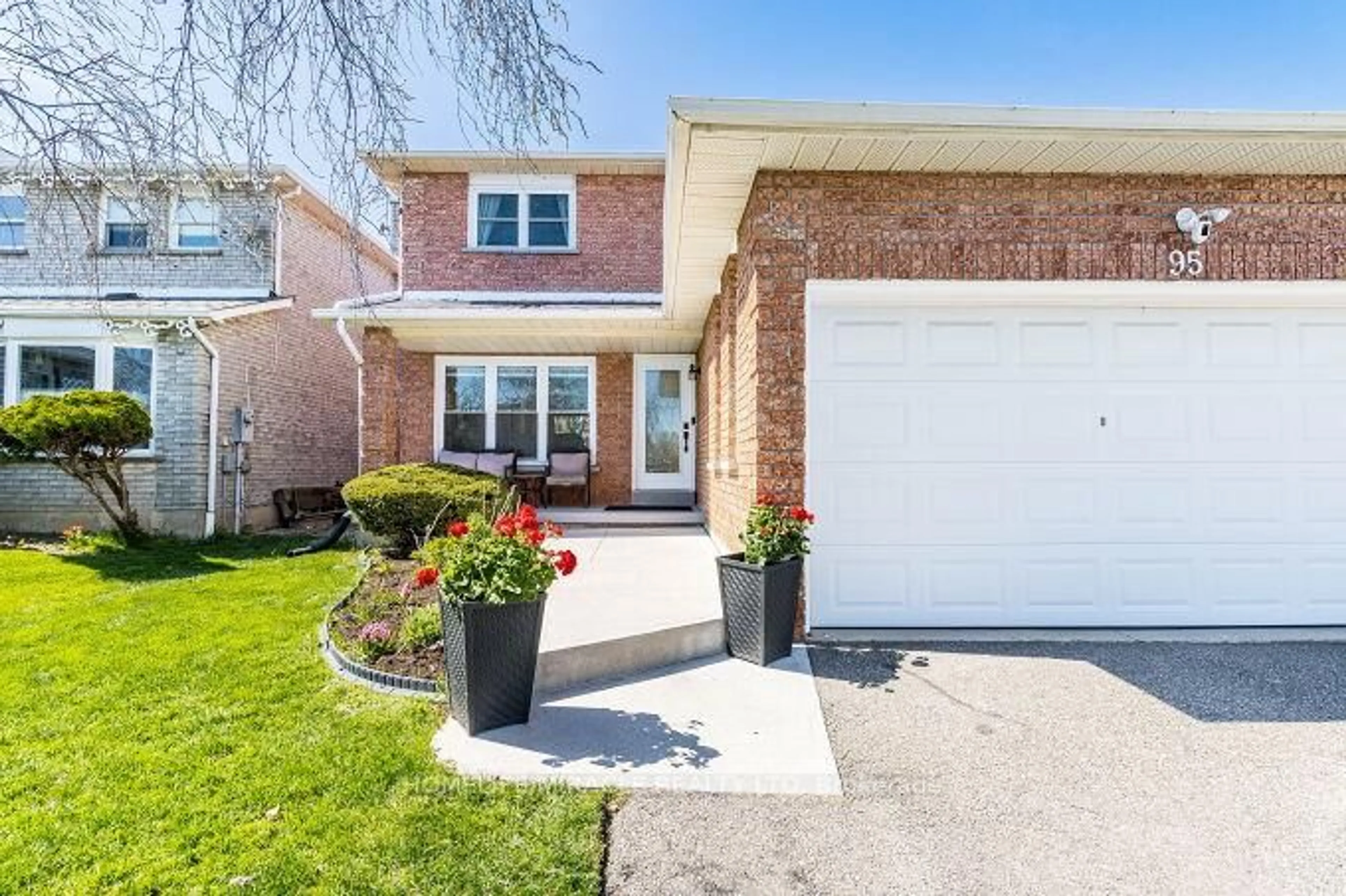 Home with brick exterior material, street for 95 Havelock Dr, Brampton Ontario L6W 4C8