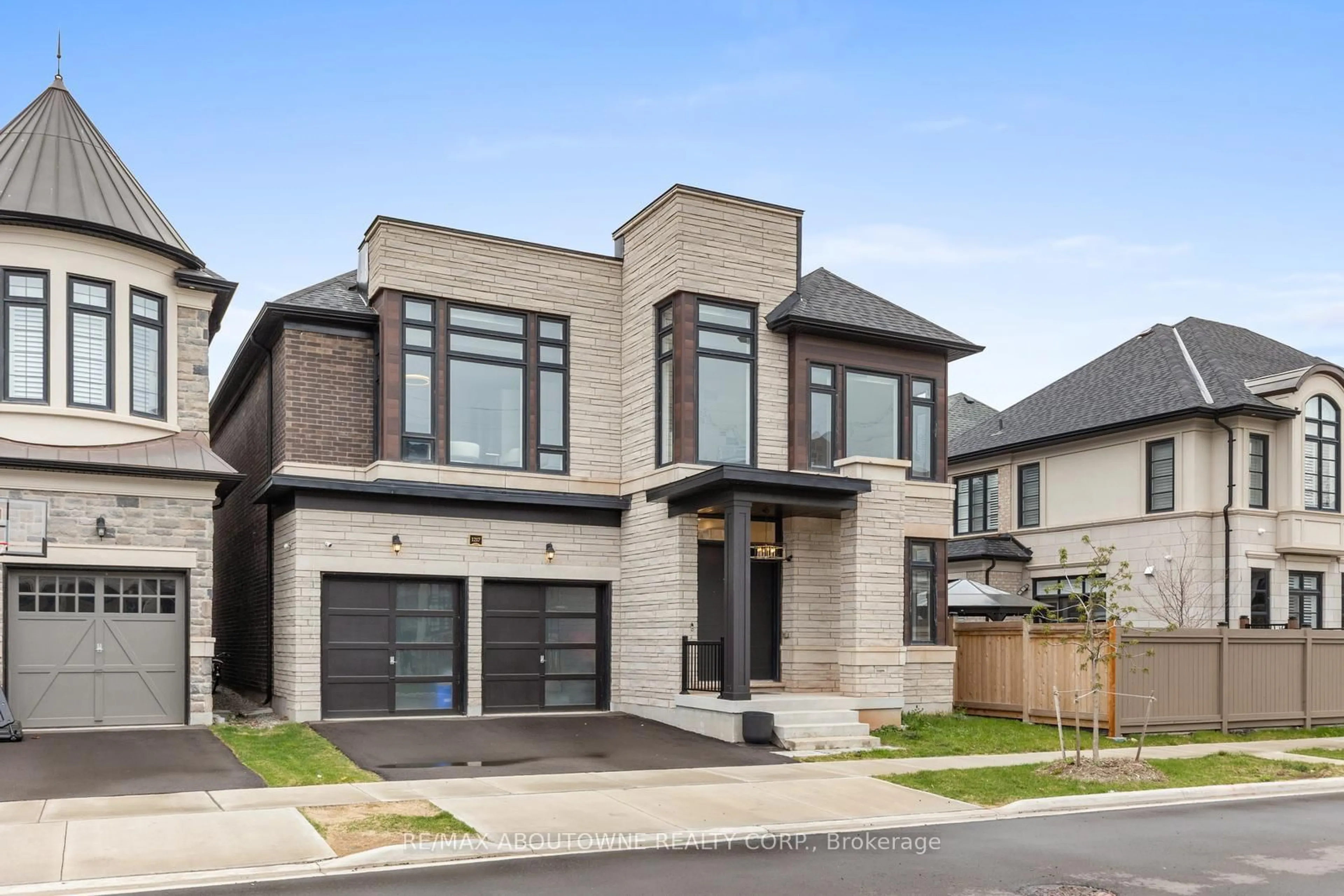 Home with brick exterior material, street for 1217 Ironbridge Rd, Oakville Ontario L6M 5M5