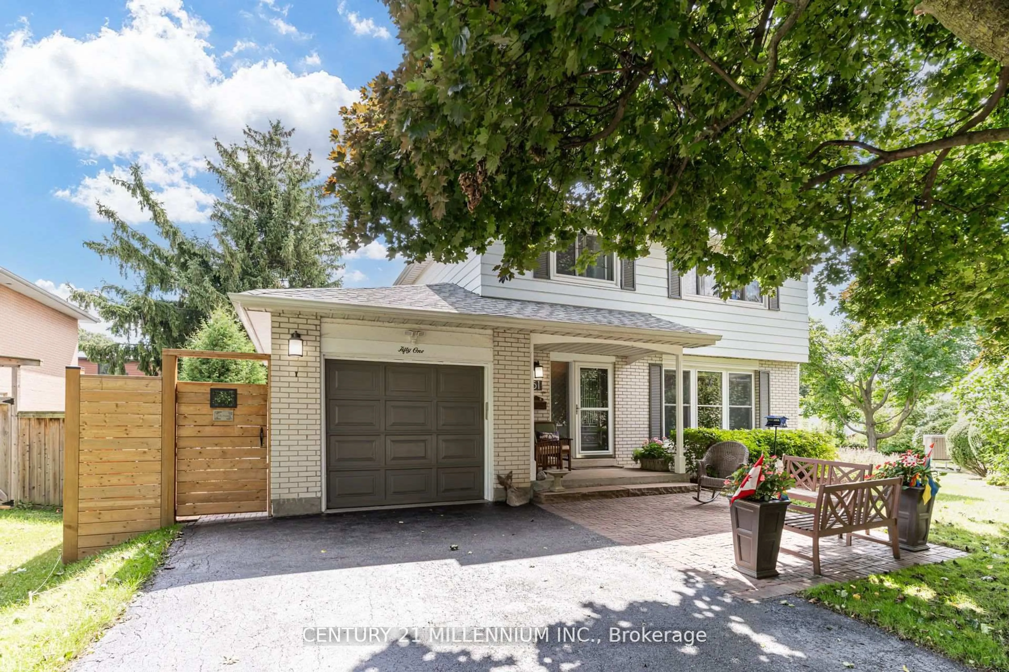 Home with brick exterior material, street for 51 Alderway Ave, Brampton Ontario L6Y 2B8
