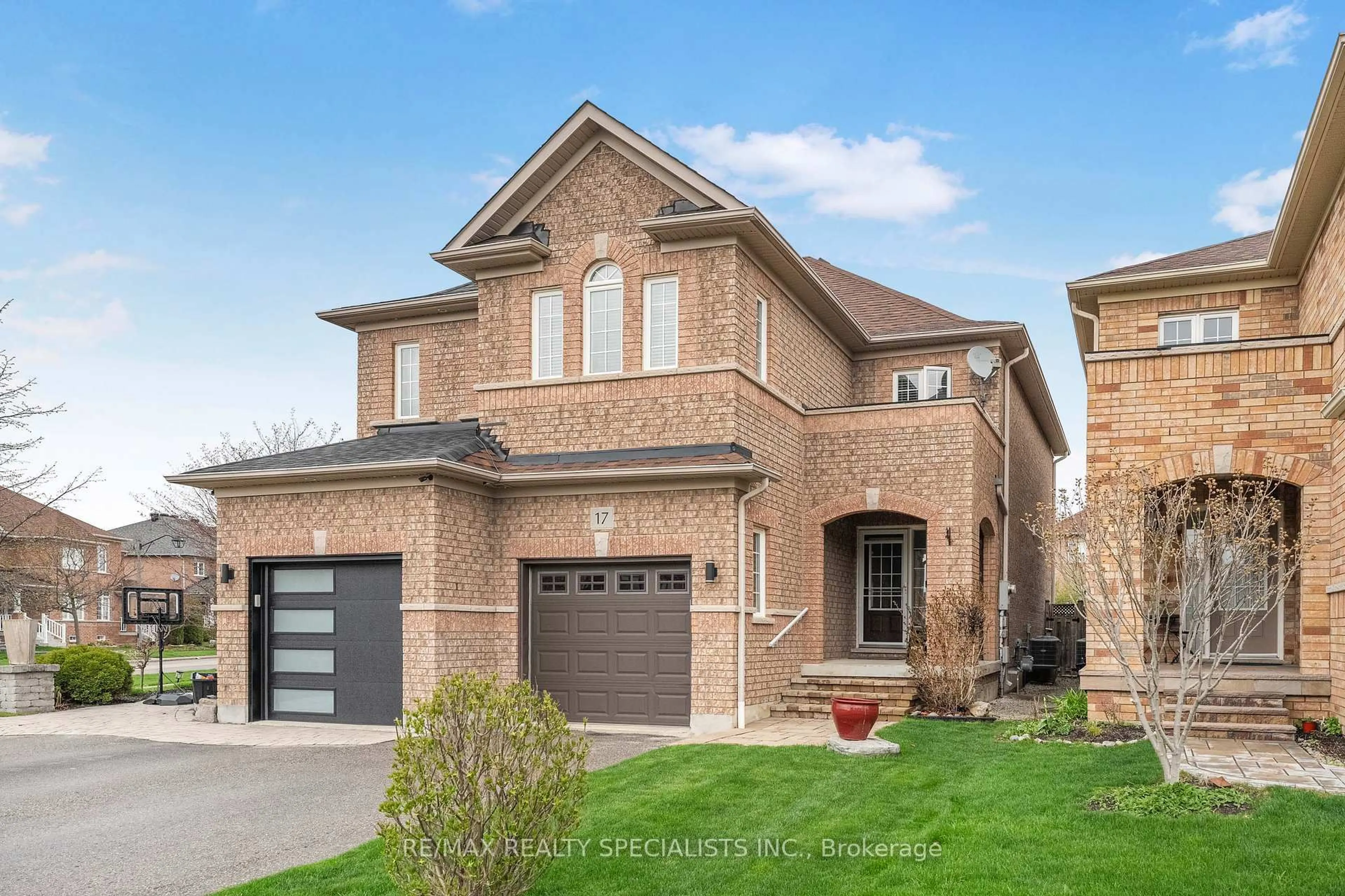 Home with brick exterior material, street for 17 Lily Lane, Halton Hills Ontario L7G 6M4