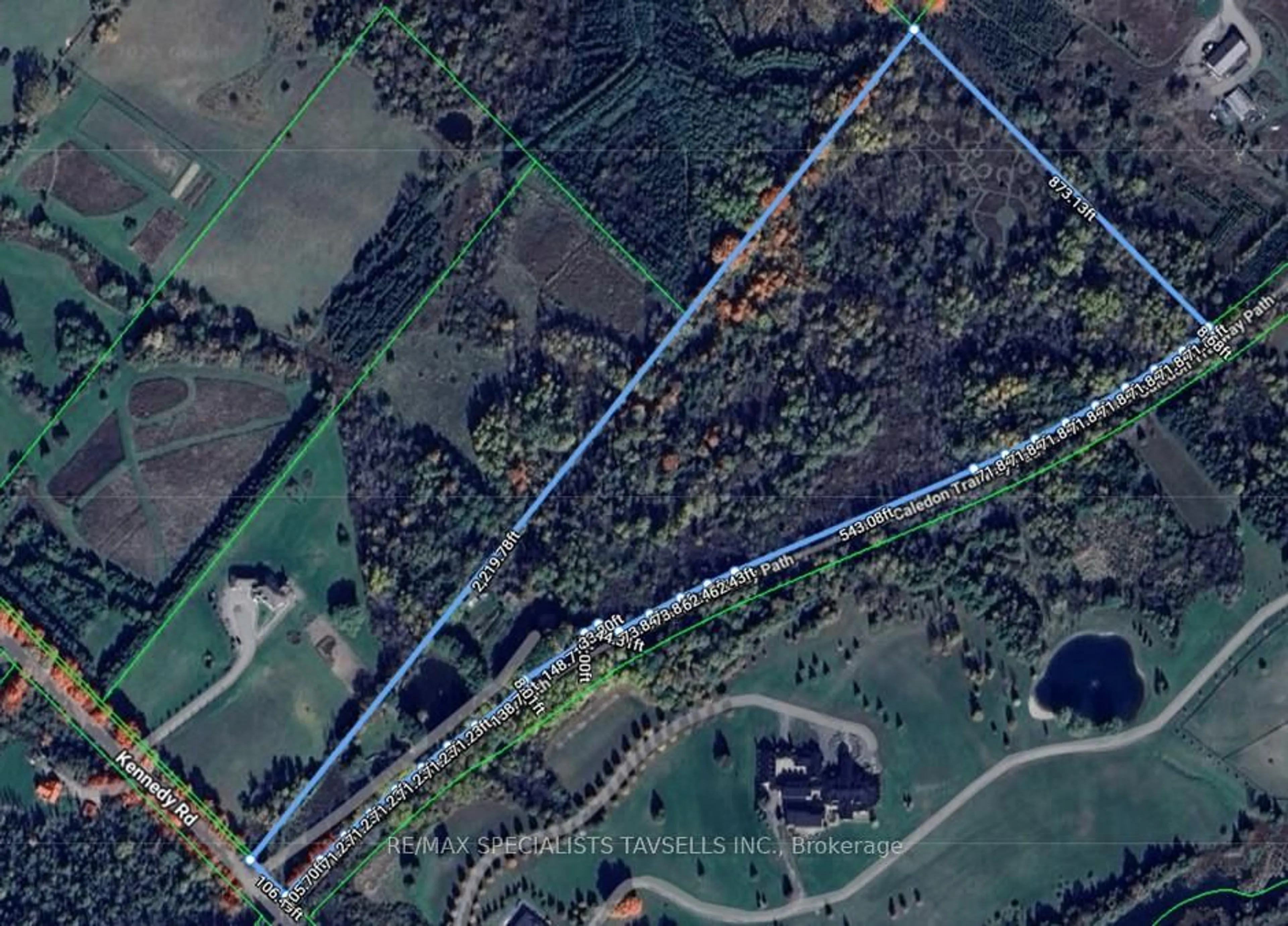 Picture of a map for 15993 Kennedy Rd, Caledon Ontario L7C 2H8