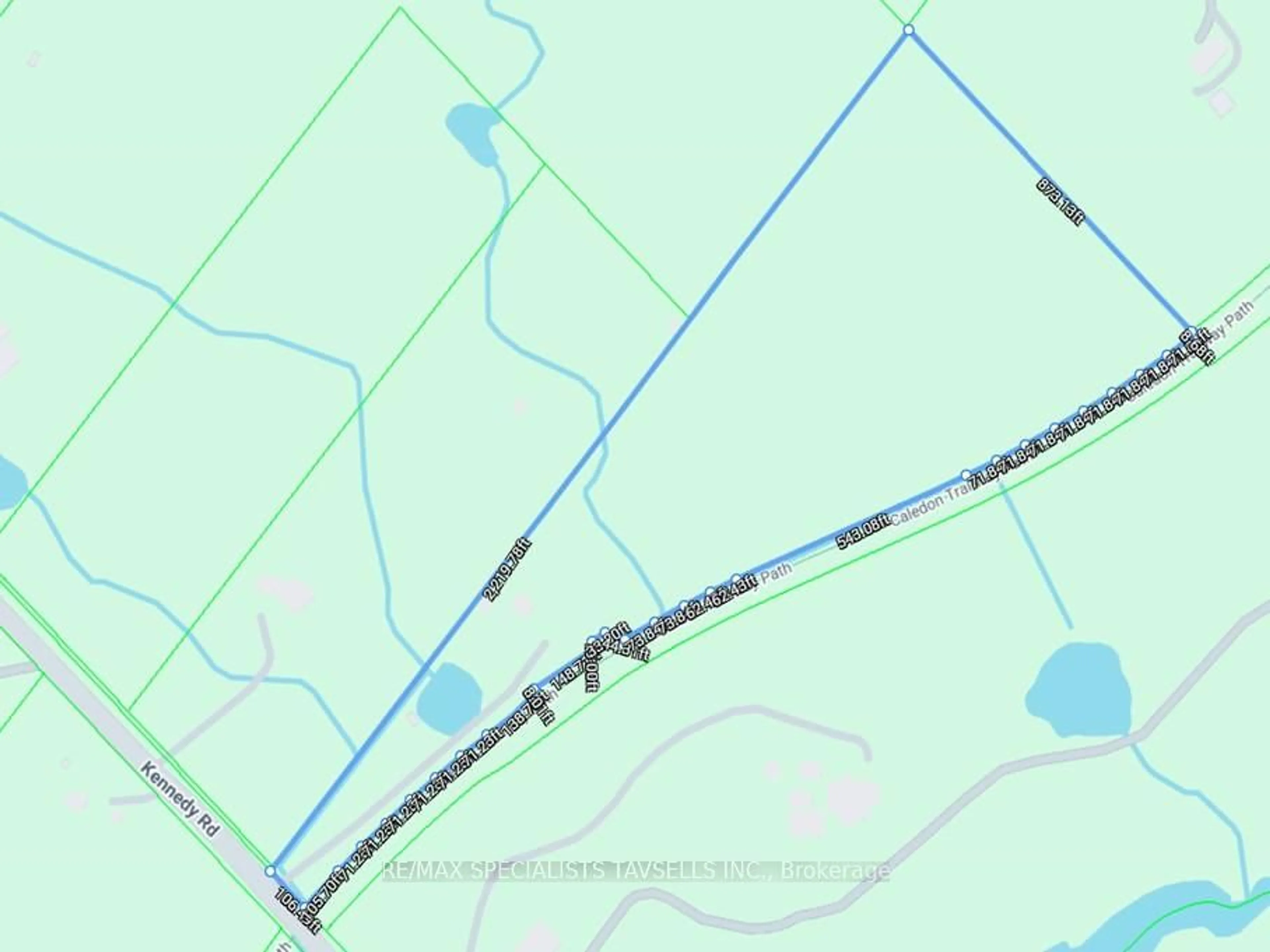 Picture of a map for 15993 Kennedy Rd, Caledon Ontario L7C 2H8