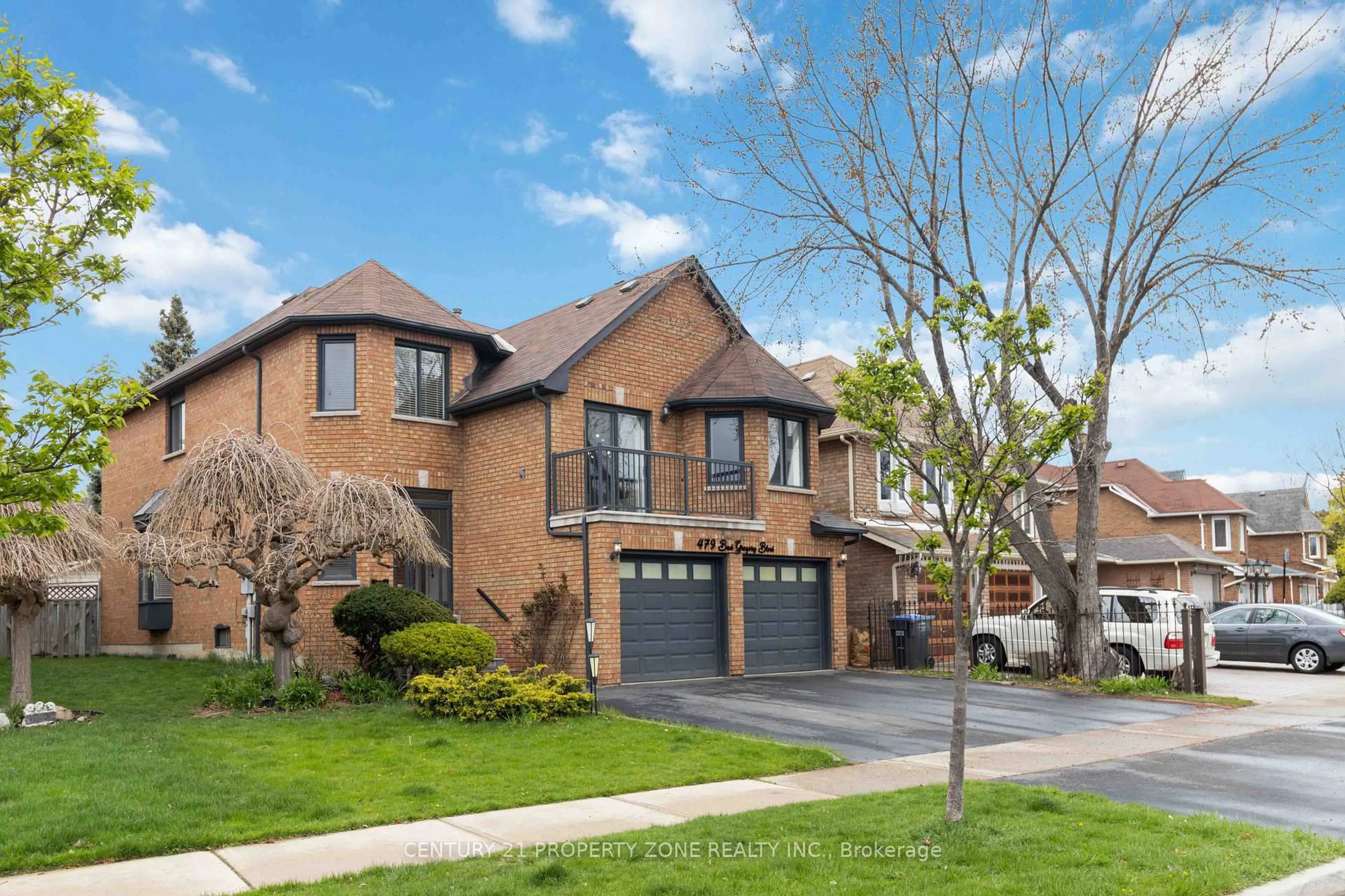 Home with brick exterior material, street for 479 Bud Gregory Blvd, Mississauga Ontario L4Z 2K6