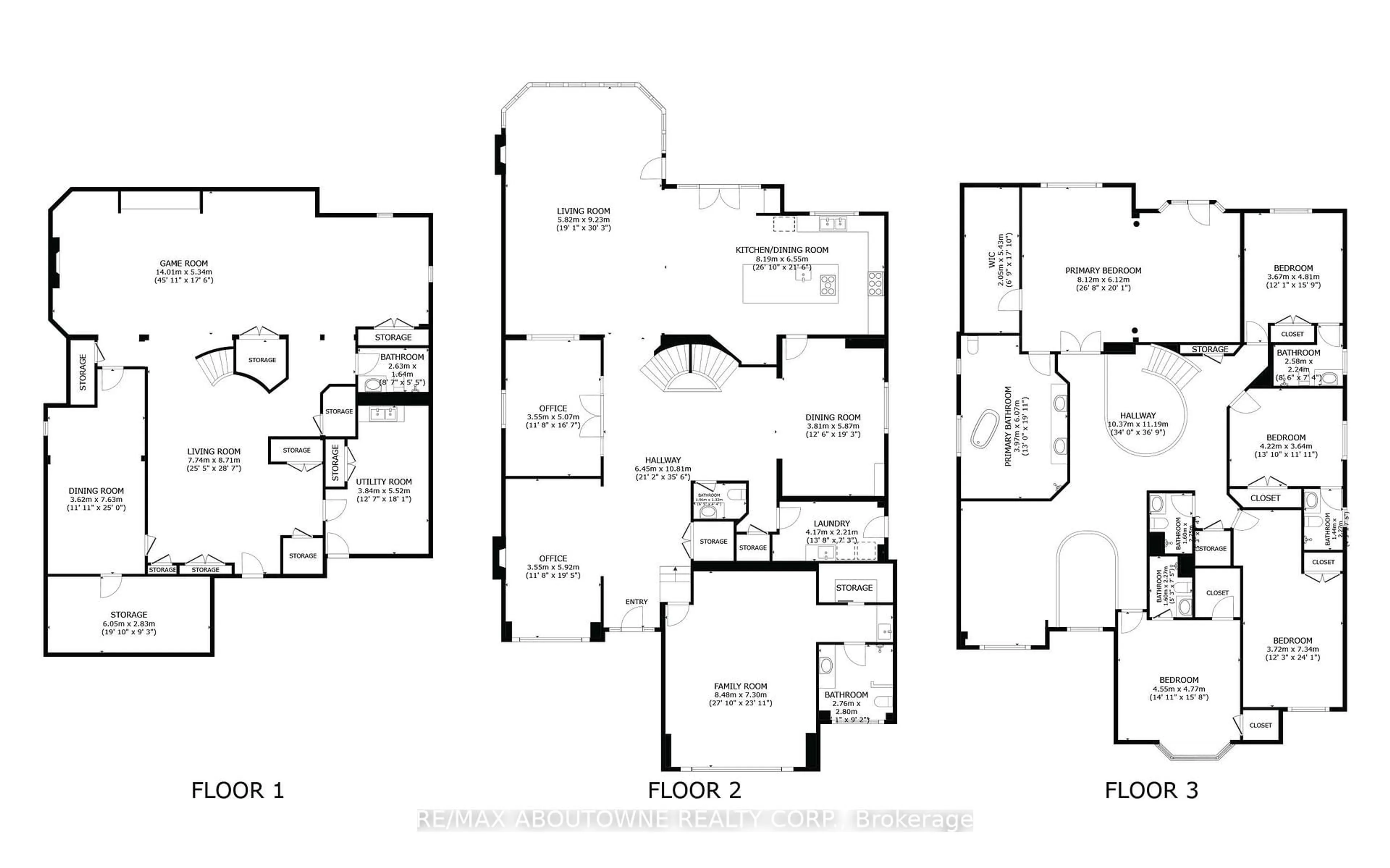 Floor plan for 5368 Foxmill Crt, Mississauga Ontario L5M 5B6