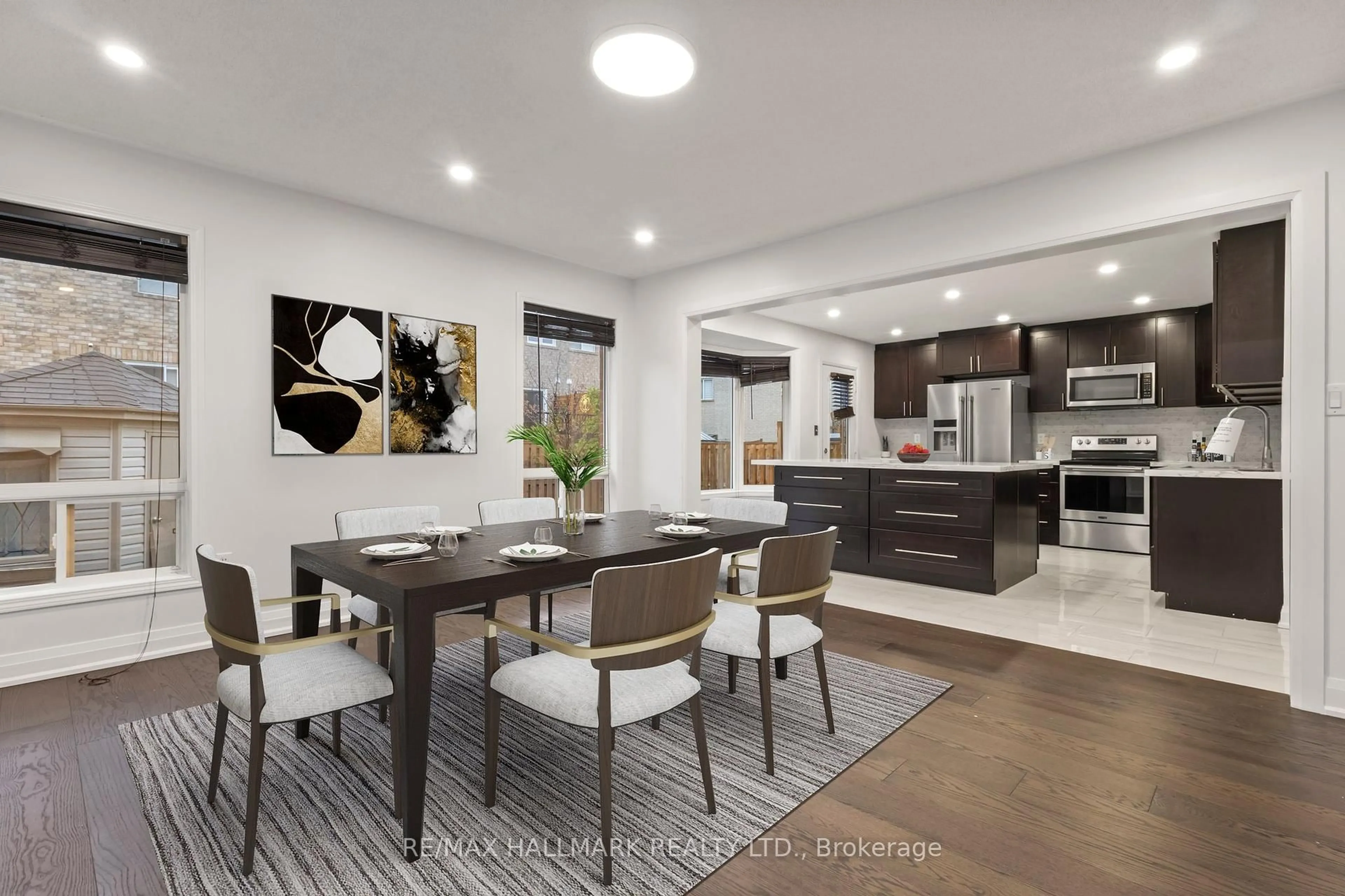 Open concept kitchen, unknown for 830 Fourth Line, Milton Ontario L9T 6M5