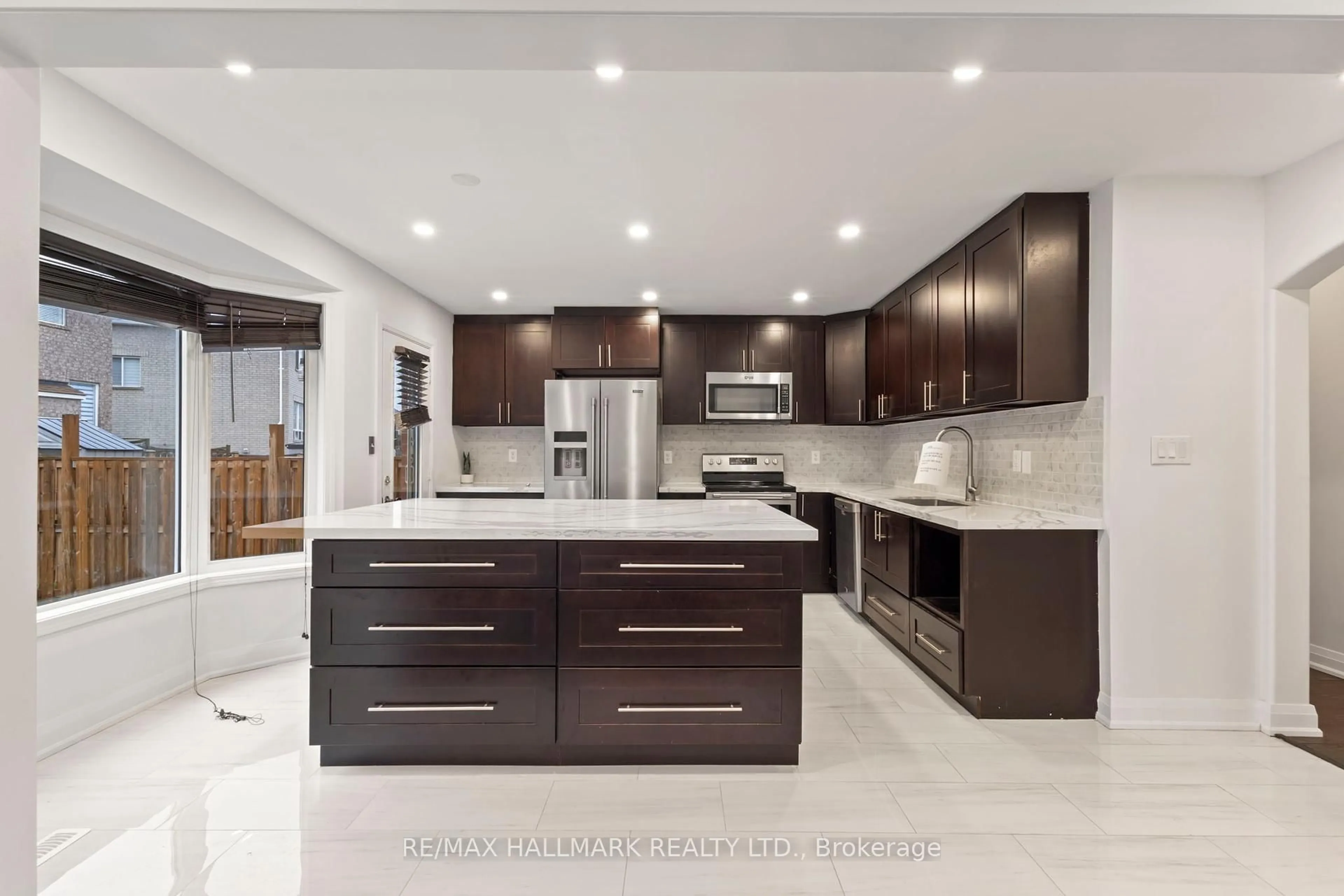 Contemporary kitchen, ceramic/tile floor for 830 Fourth Line, Milton Ontario L9T 6M5