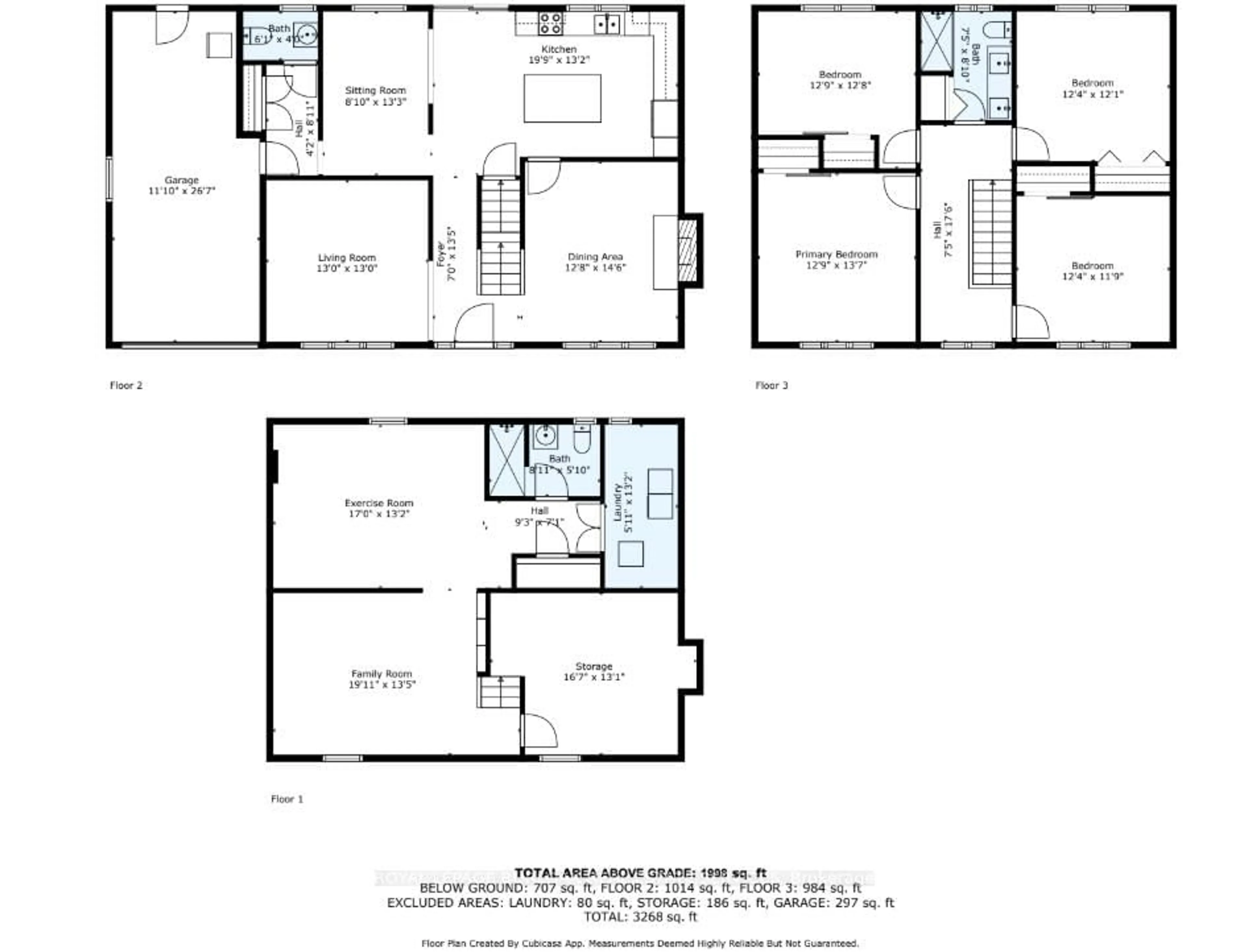 Floor plan for 623 Barons Crt, Burlington Ontario L7R 4E4