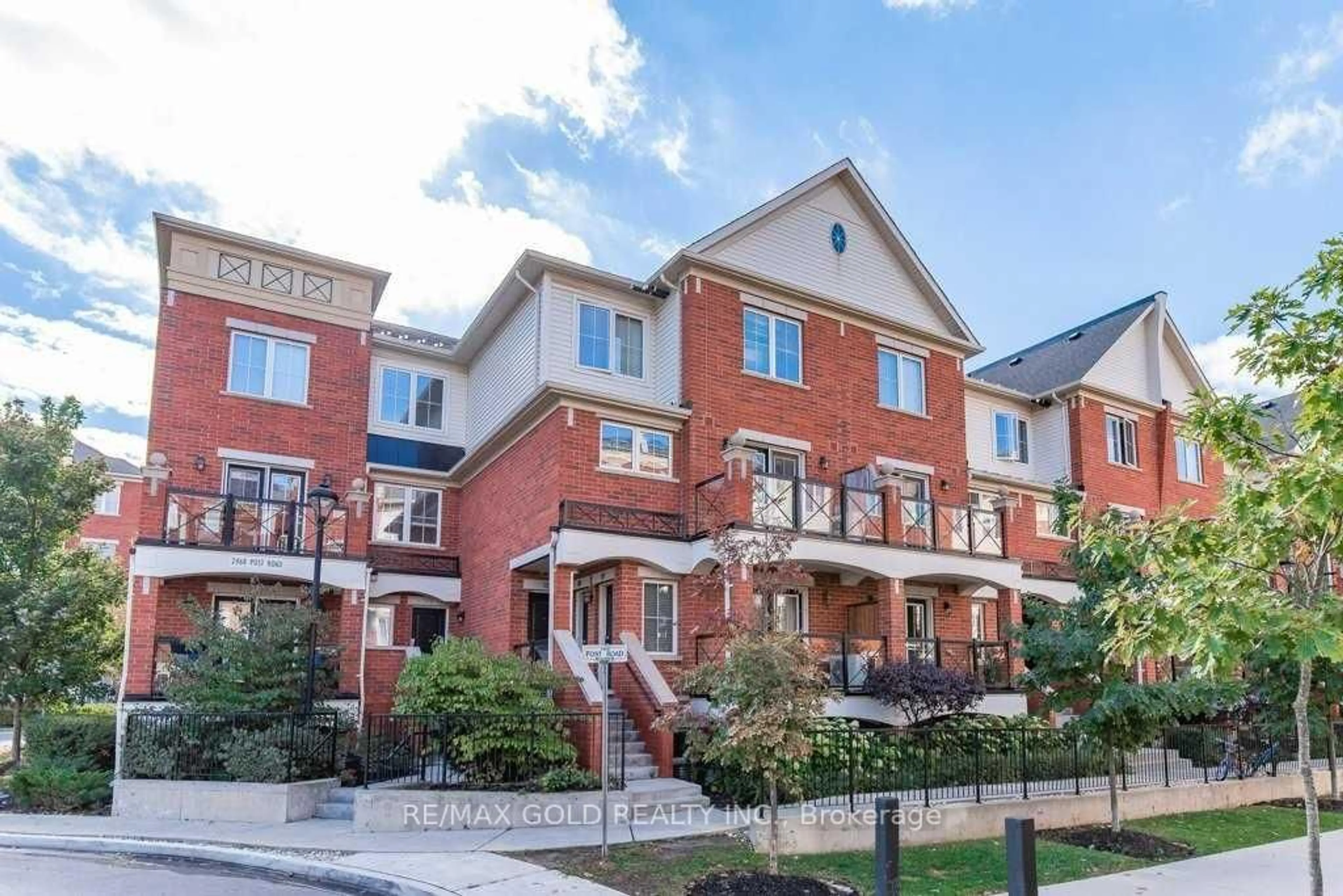 Home with brick exterior material, street for 2468 Post Rd #20, Oakville Ontario L6H 0J2