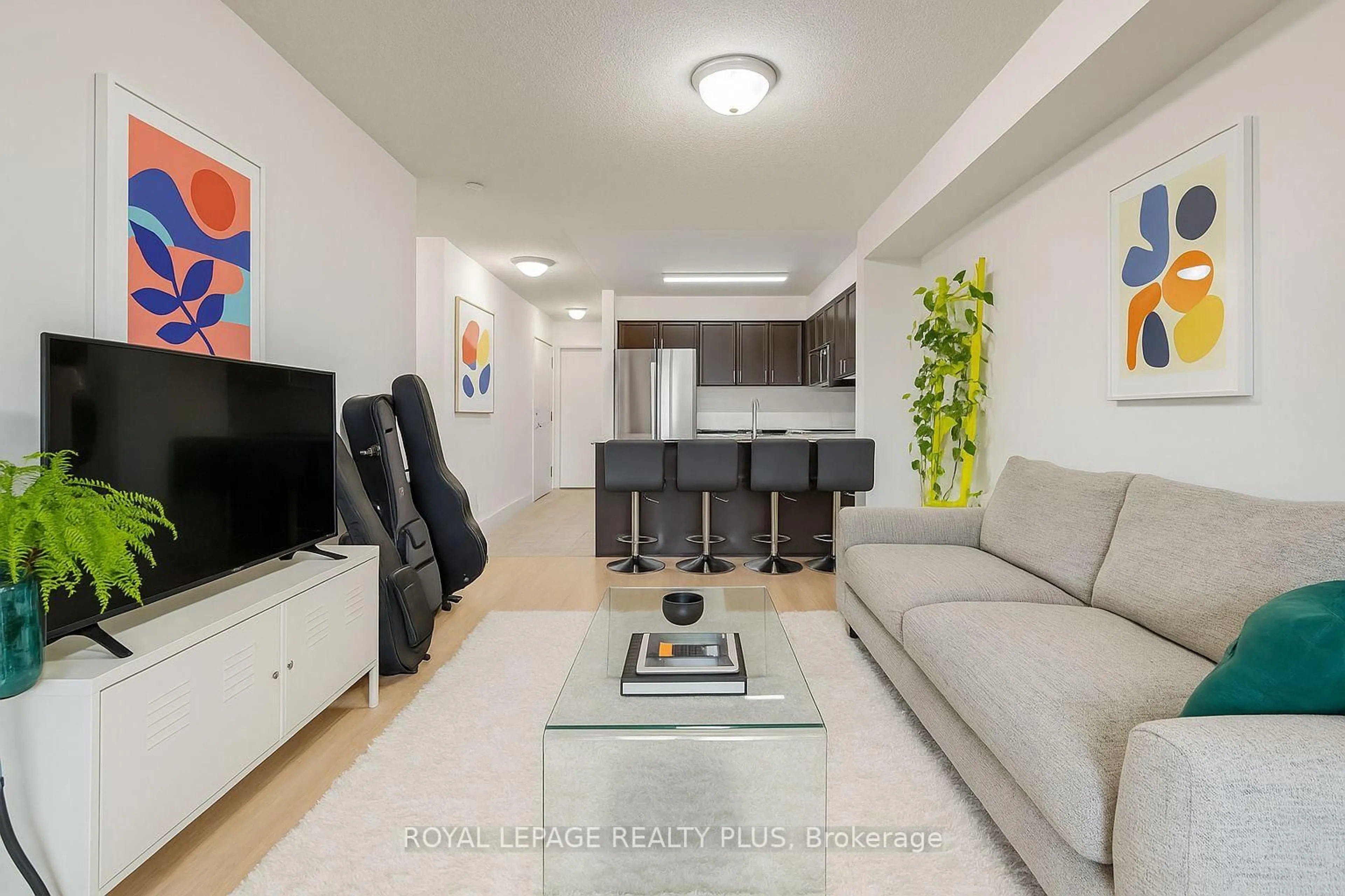 Living room with furniture, unknown for 3 Michael Power Pl #804, Toronto Ontario M9A 0A2