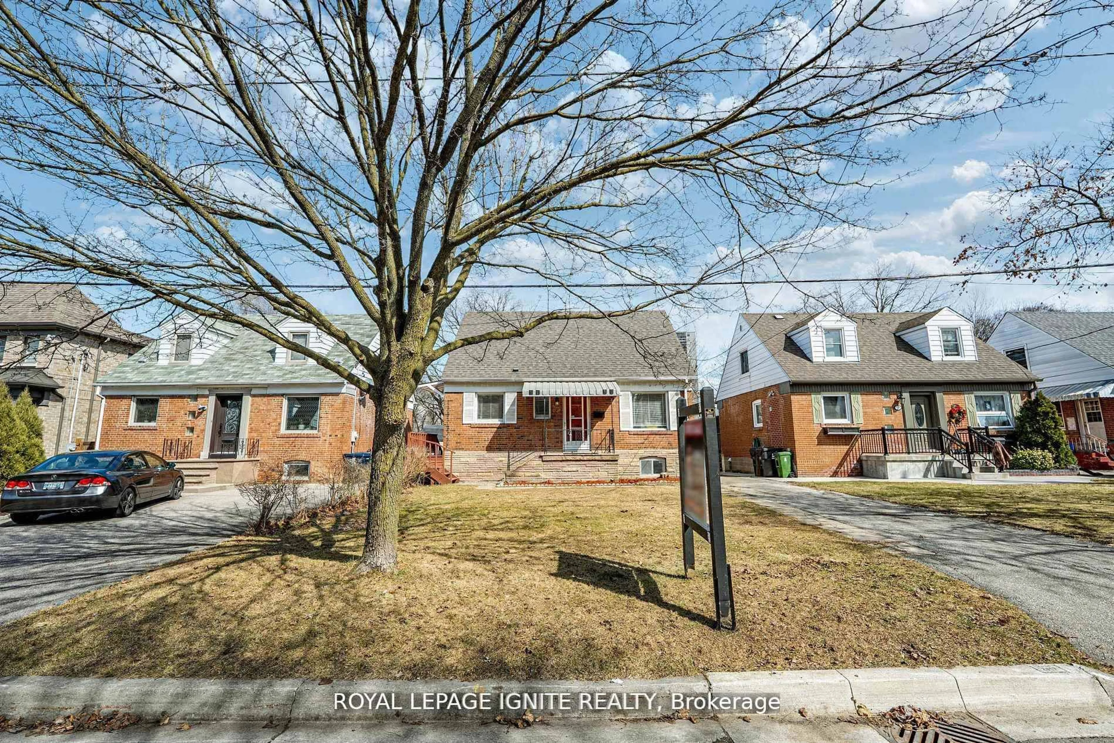 Home with brick exterior material, street for 53 Riverview Hts, Toronto Ontario M9P 2N3